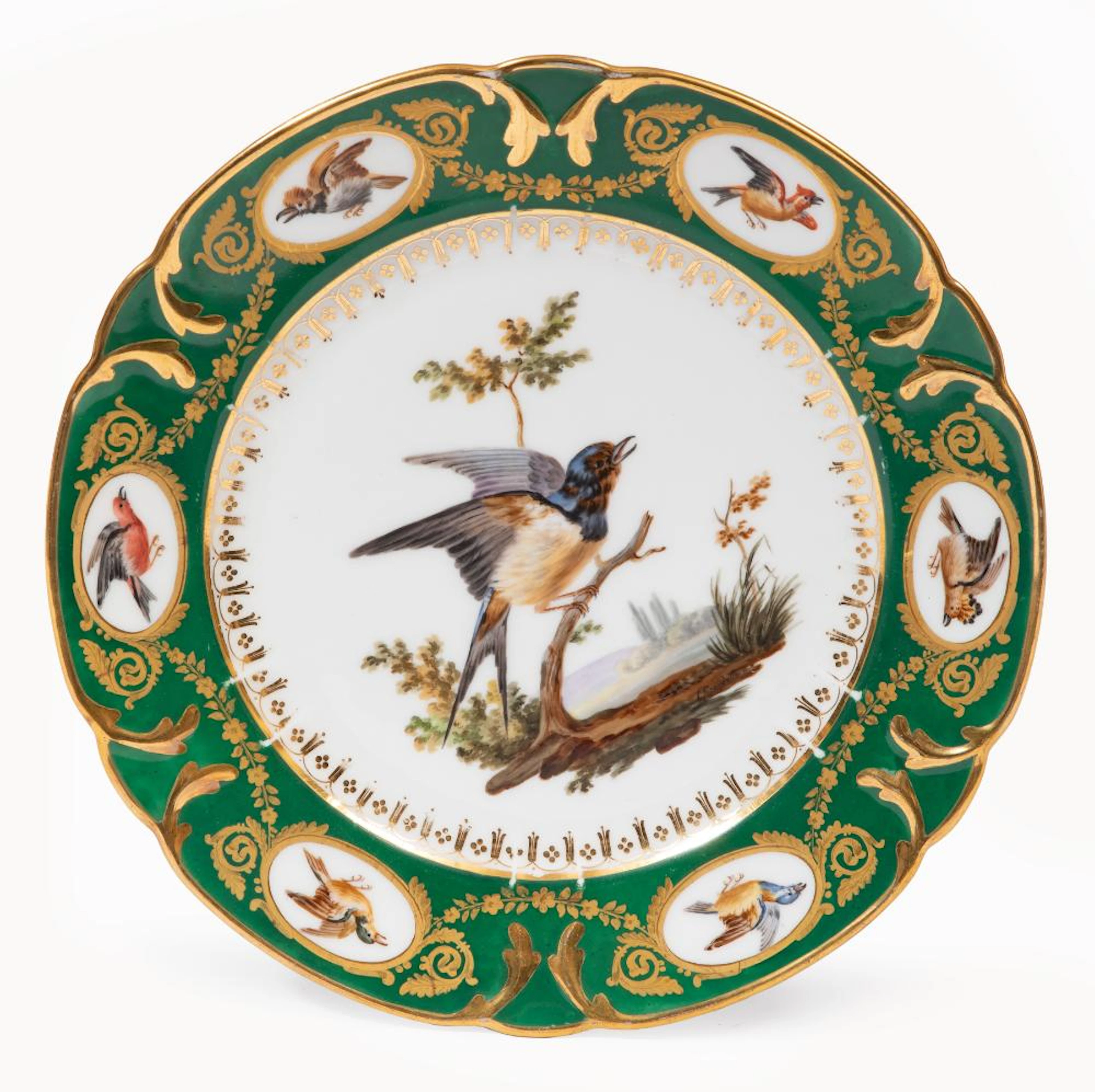 Schoelcher Paris Porcelain Cabinet Plate