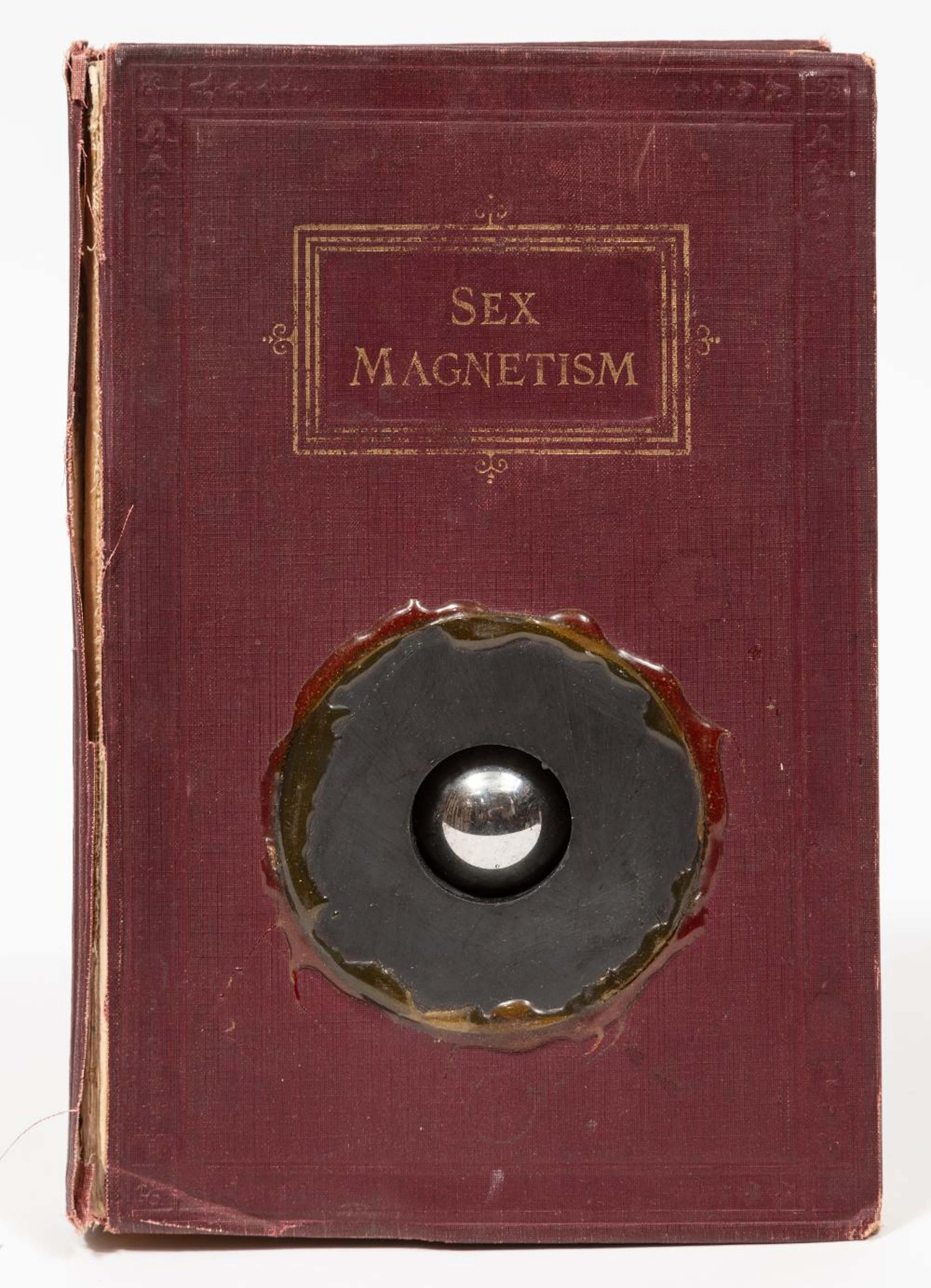 Donald Lipiski, Sex Magnetism, 1985, metal and found book assemblage