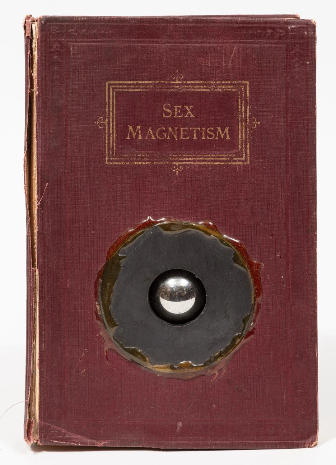 Donald Lipiski, Sex Magnetism, 1985, metal and found book assemblage