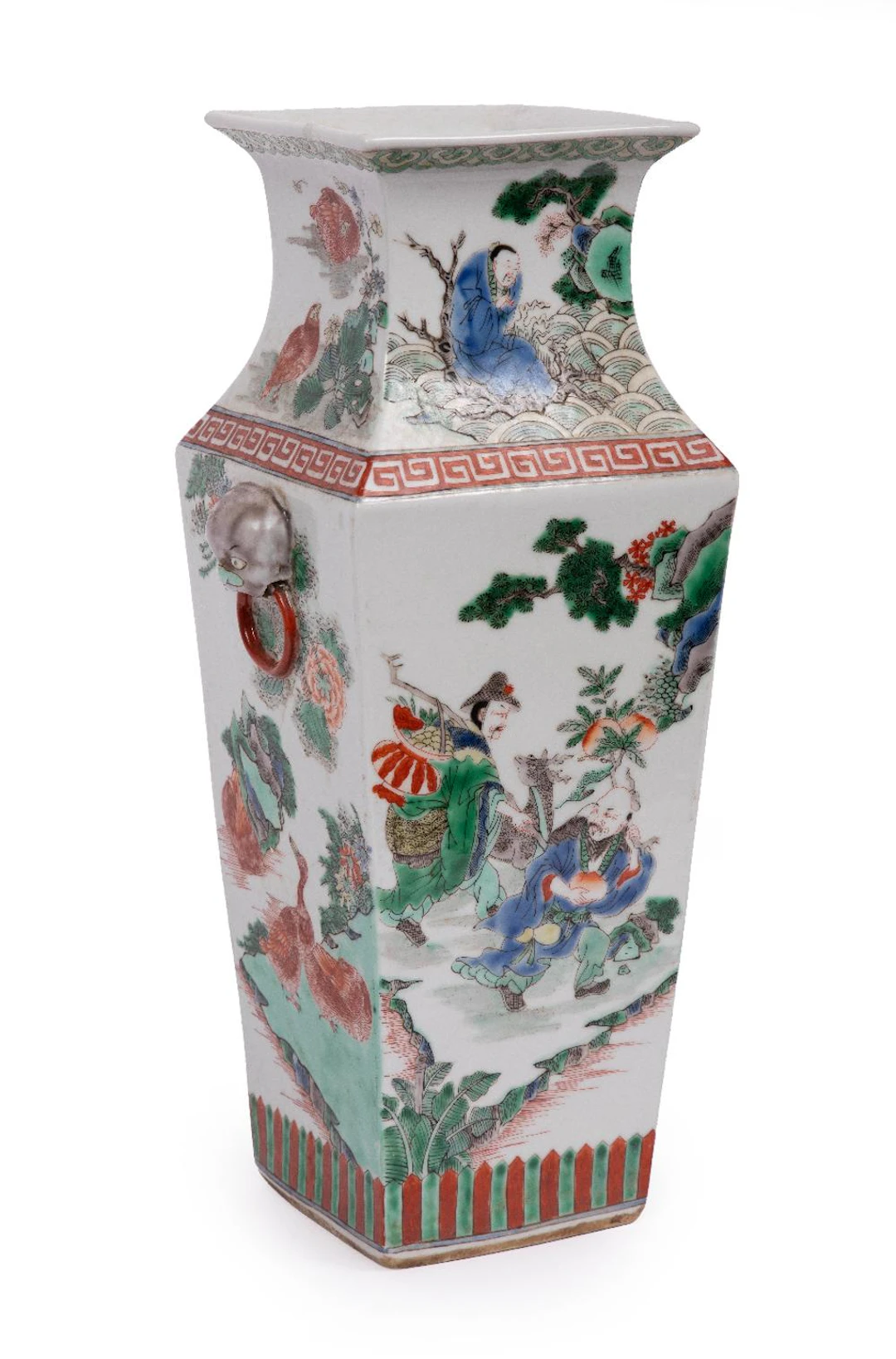 Chinese Wucai Porcelain Vase