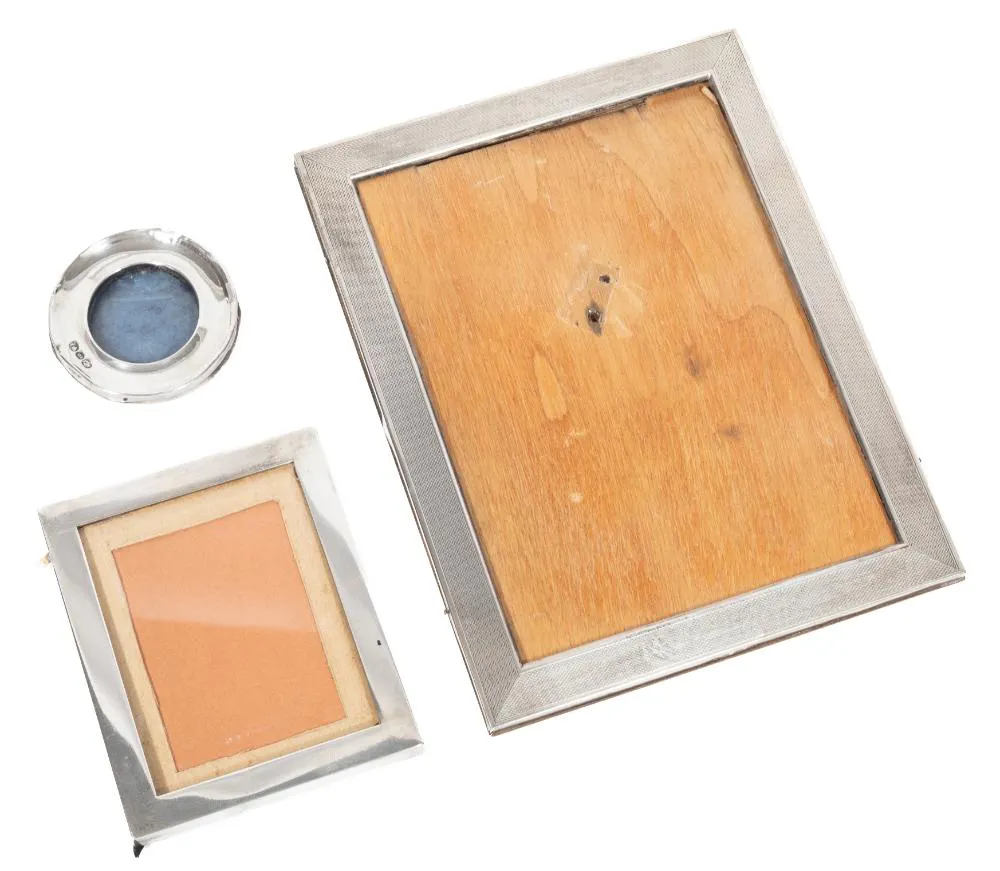 Bulgari .950 Silver Picture Frame