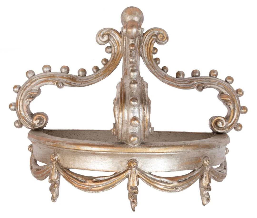 Carved and Silvered Baldichine