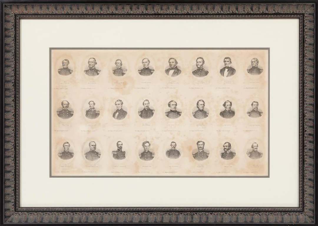 After Matthew Brady, Portraits of Confederate Political Leaders and