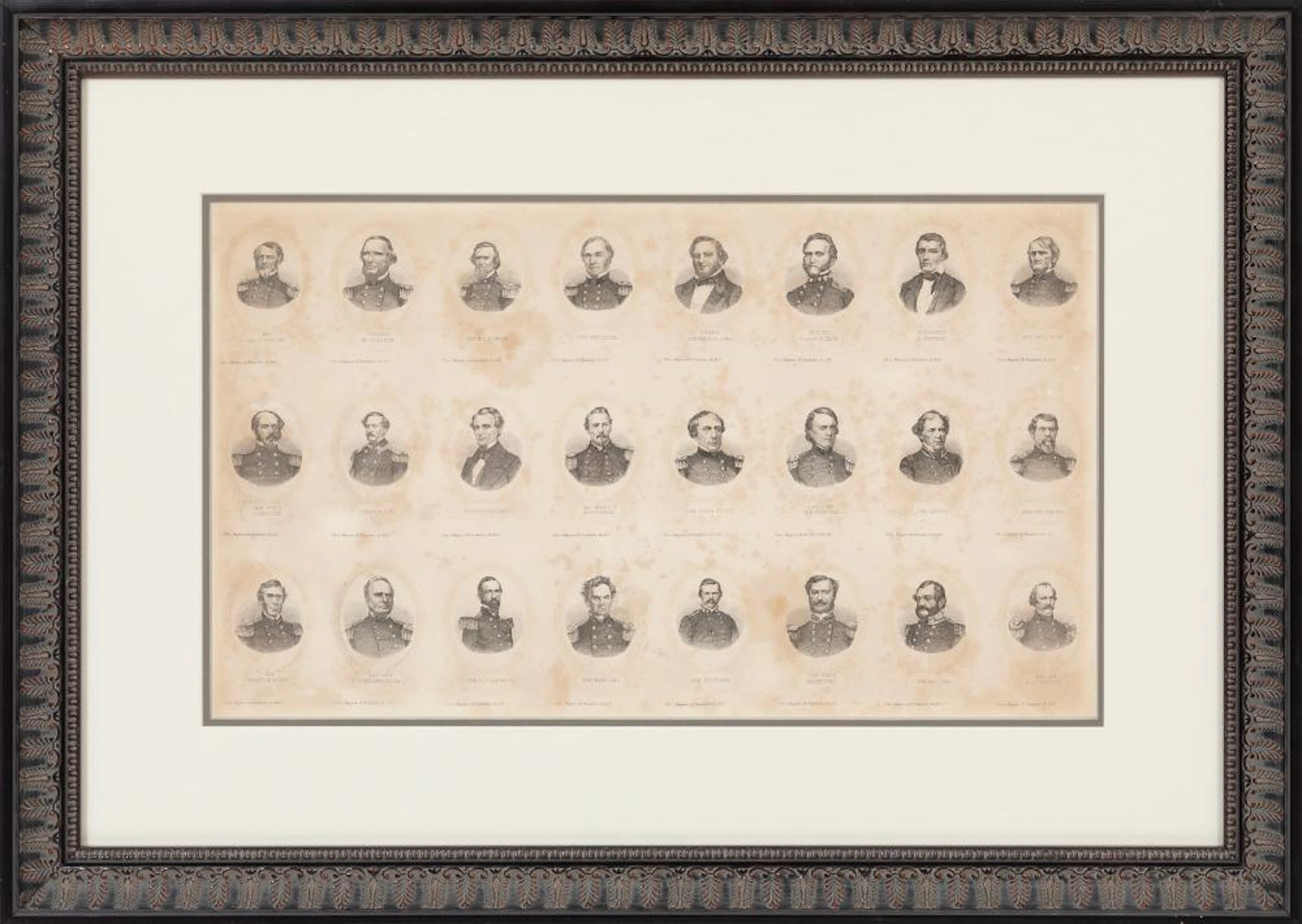 After Matthew Brady, Portraits of Confederate Political Leaders and