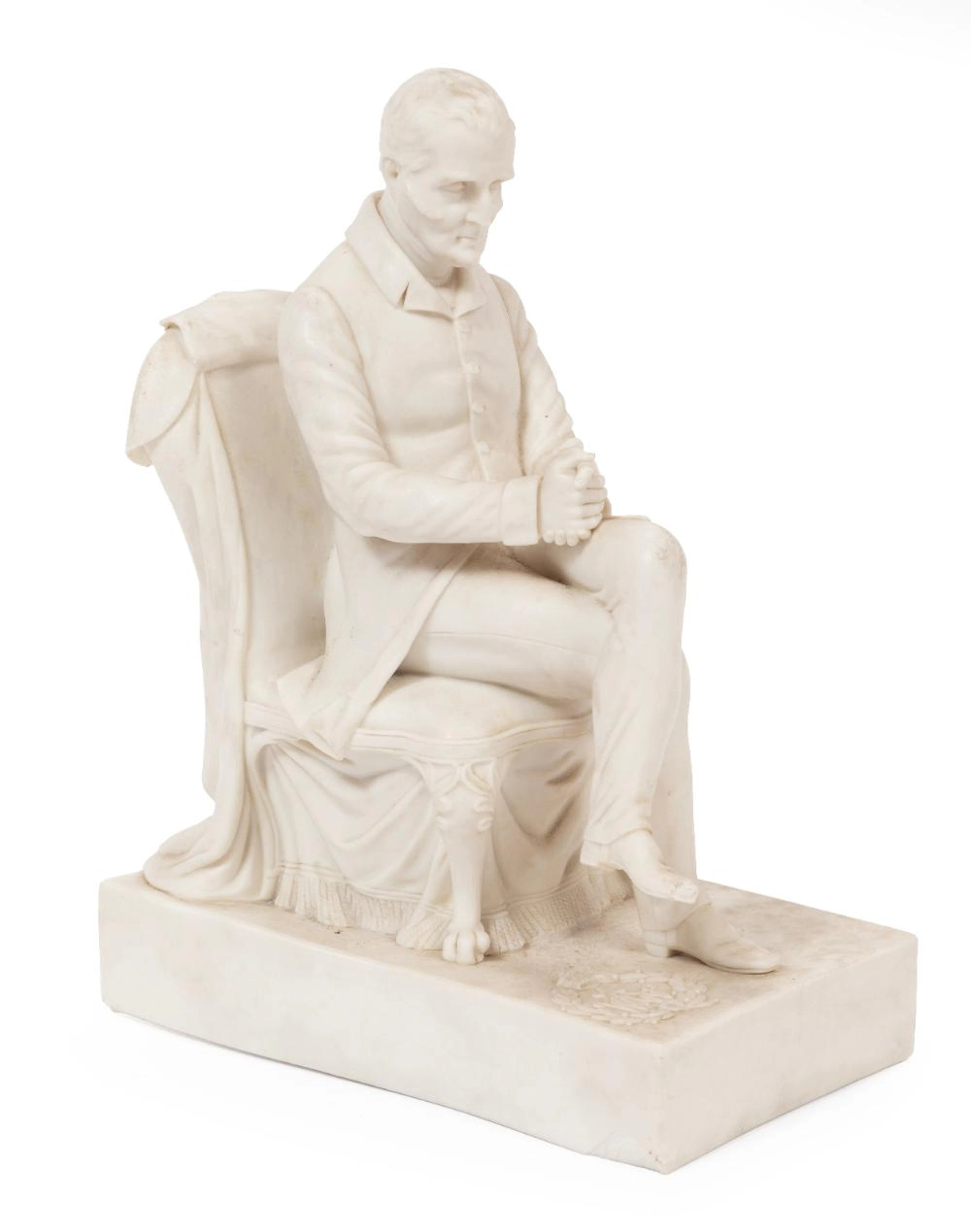 Antique English Parian Figure of the Duke of Wellington