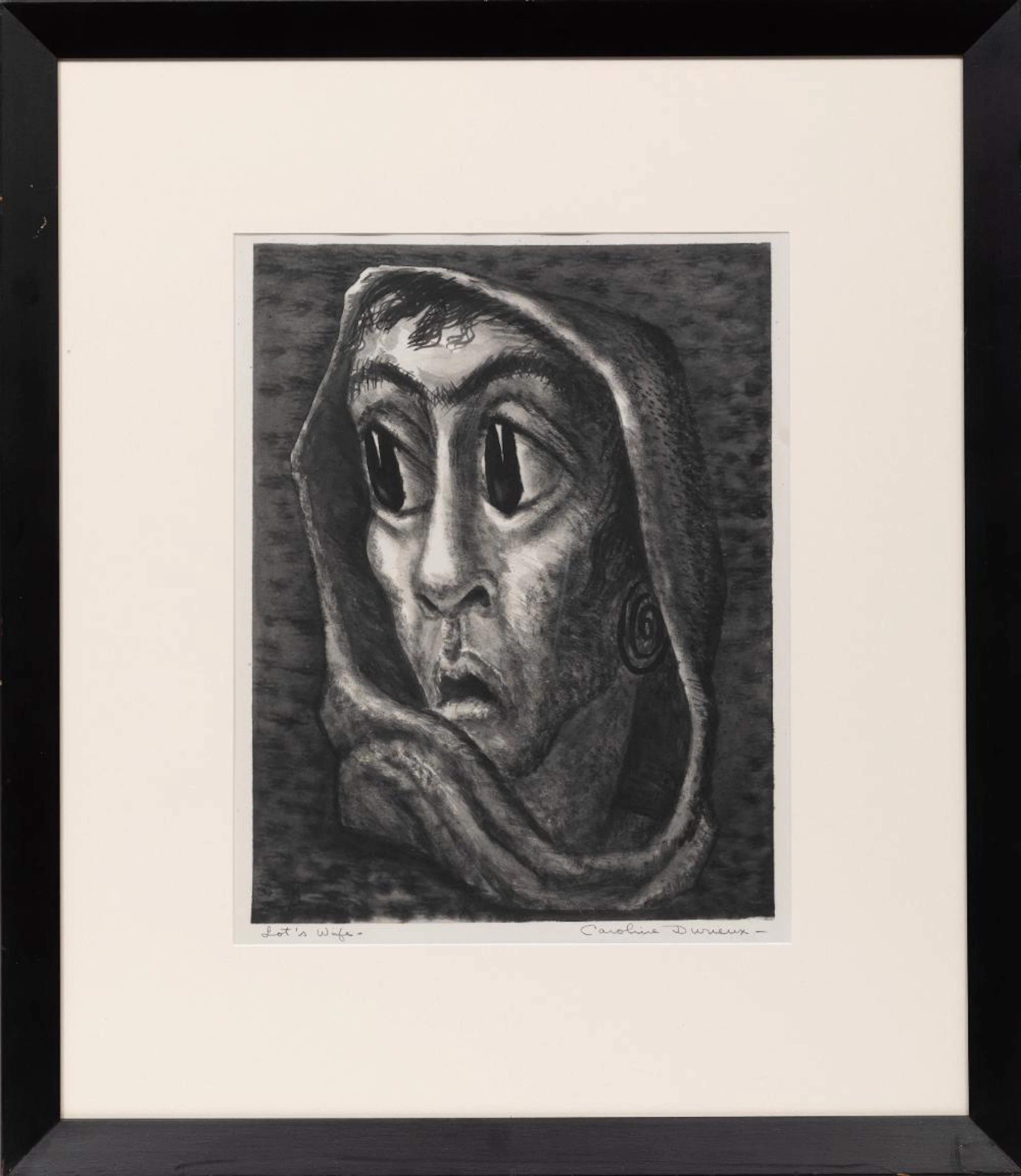 Caroline Wogan Durieux, Lot's Wife, c. 1961, electron print