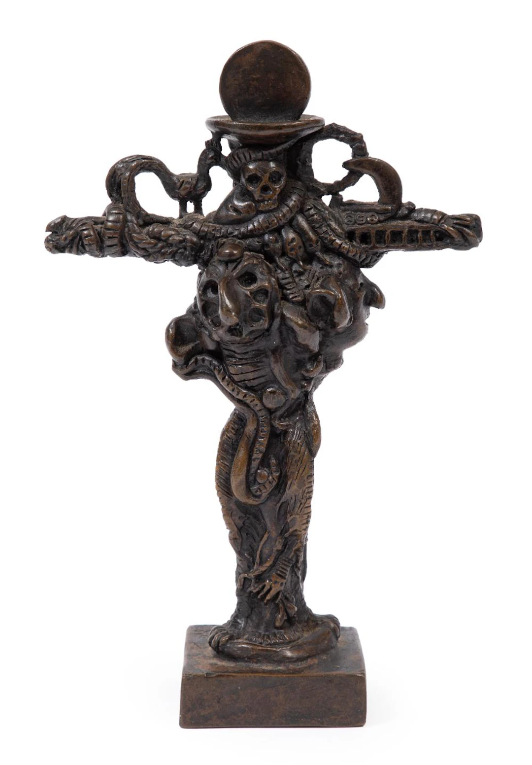Marge Catherine Ward, Crucifix, 1993, bronze