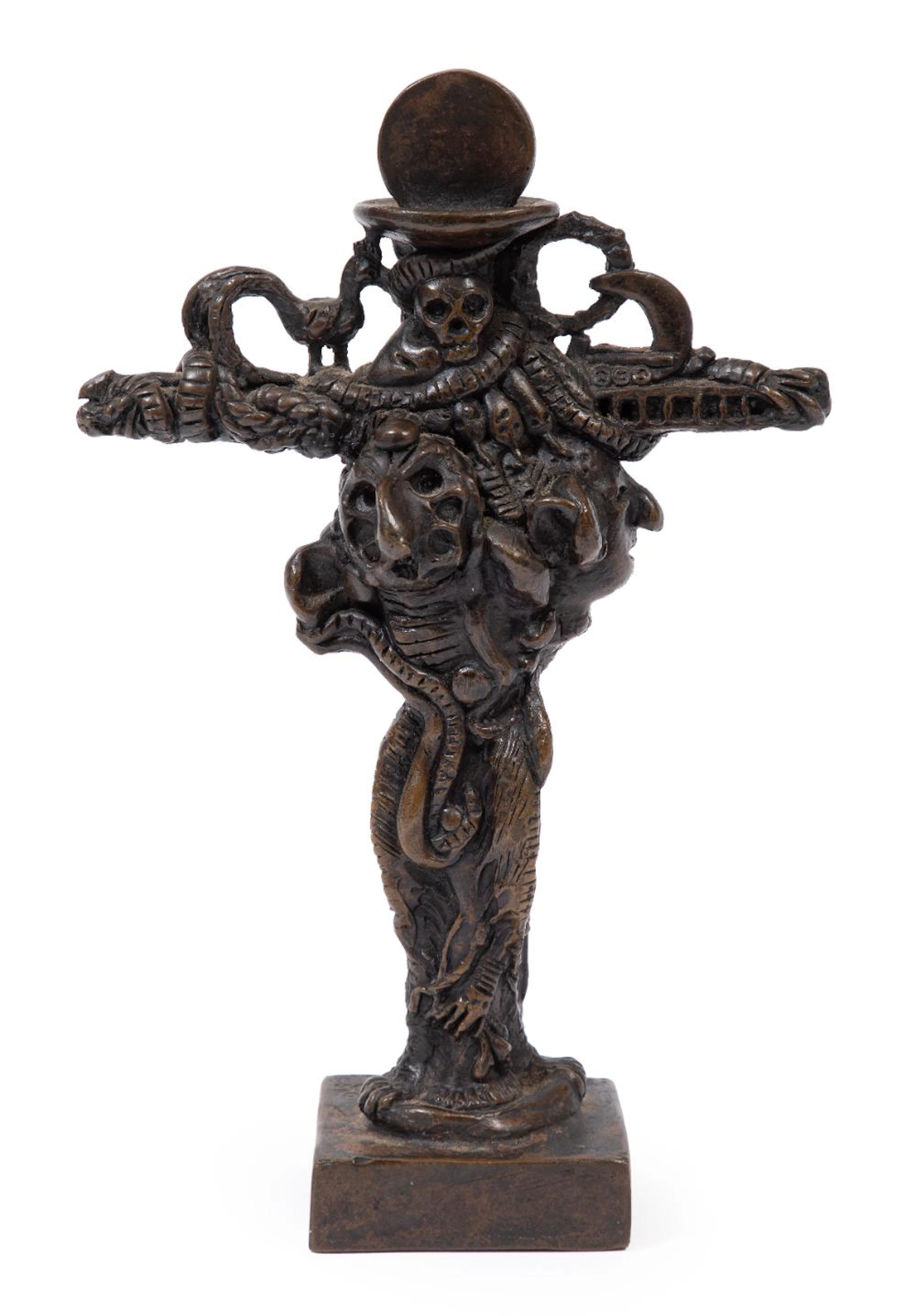 Marge Catherine Ward, Crucifix, 1993, bronze