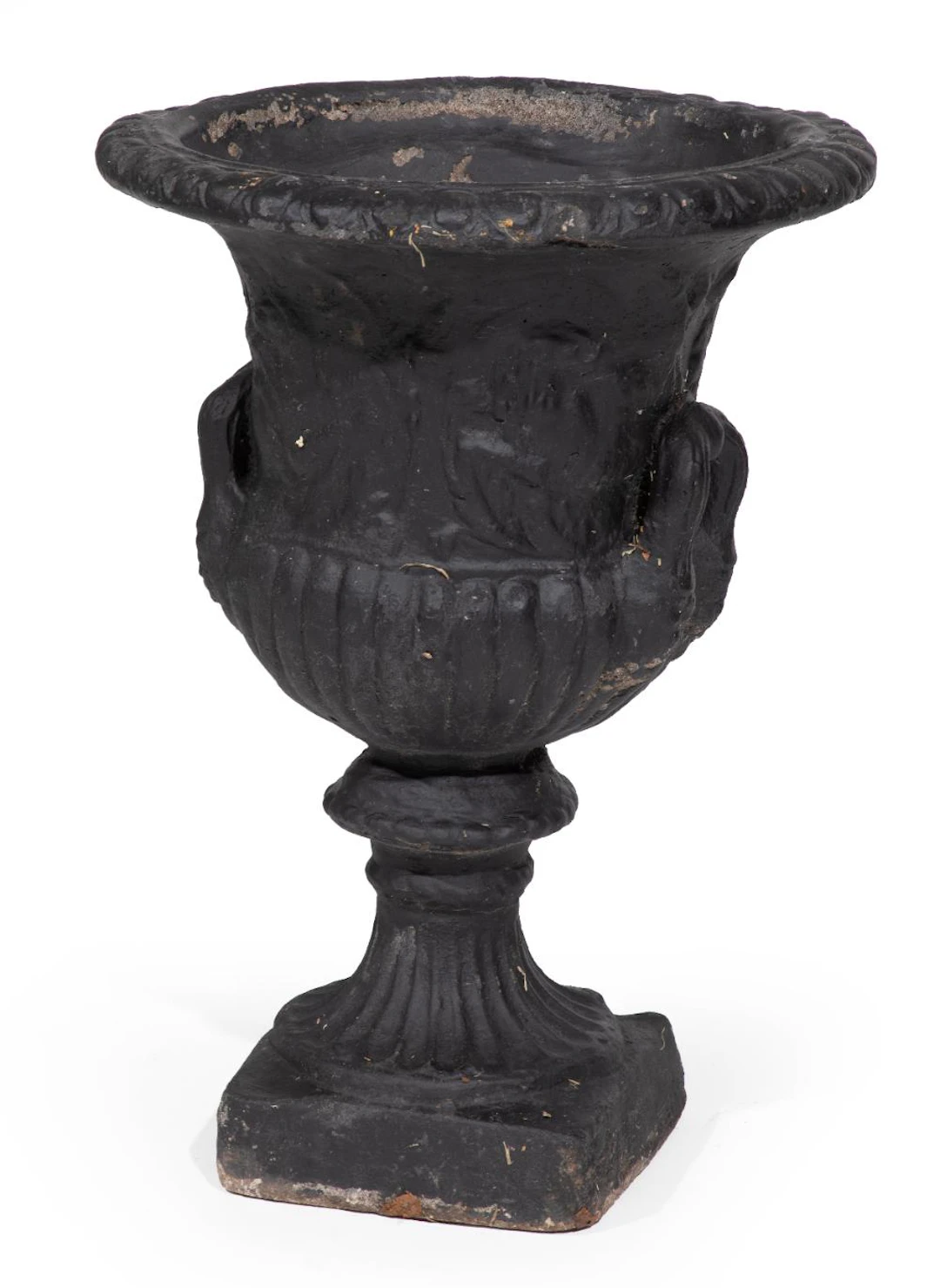 Decorative Cast-Stone Garden Urn