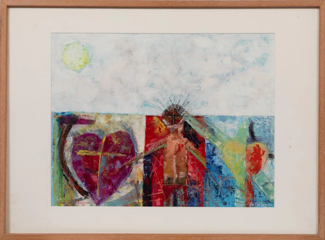 Julian Alberto Touceda, The Hurting, 1993, acrylic on paper laid on heavy paper