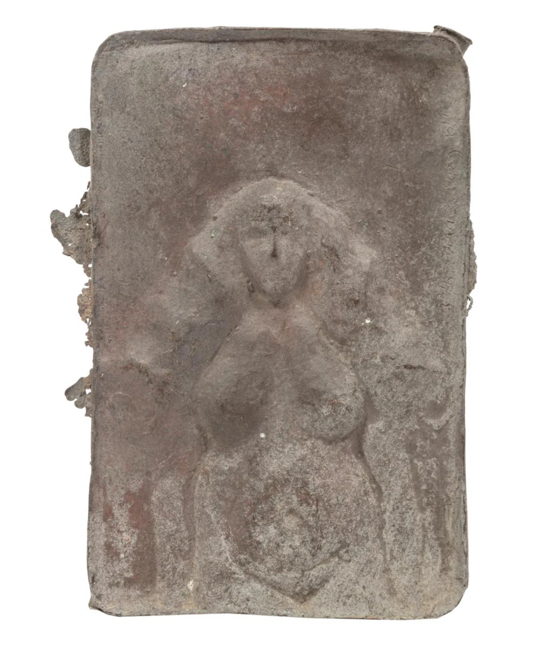 Jean Seidenberg, Woman with Long Hair, 1964, bronze plaque