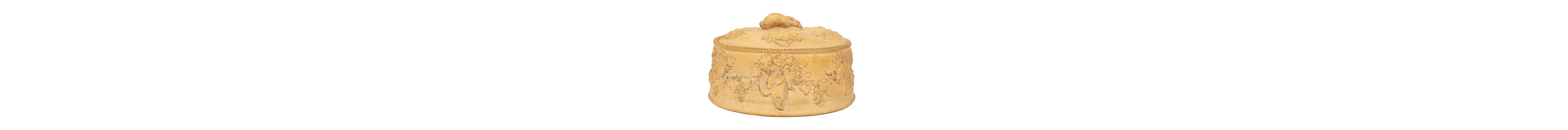 Antique Wedgwood Covered Game Pie Dish
