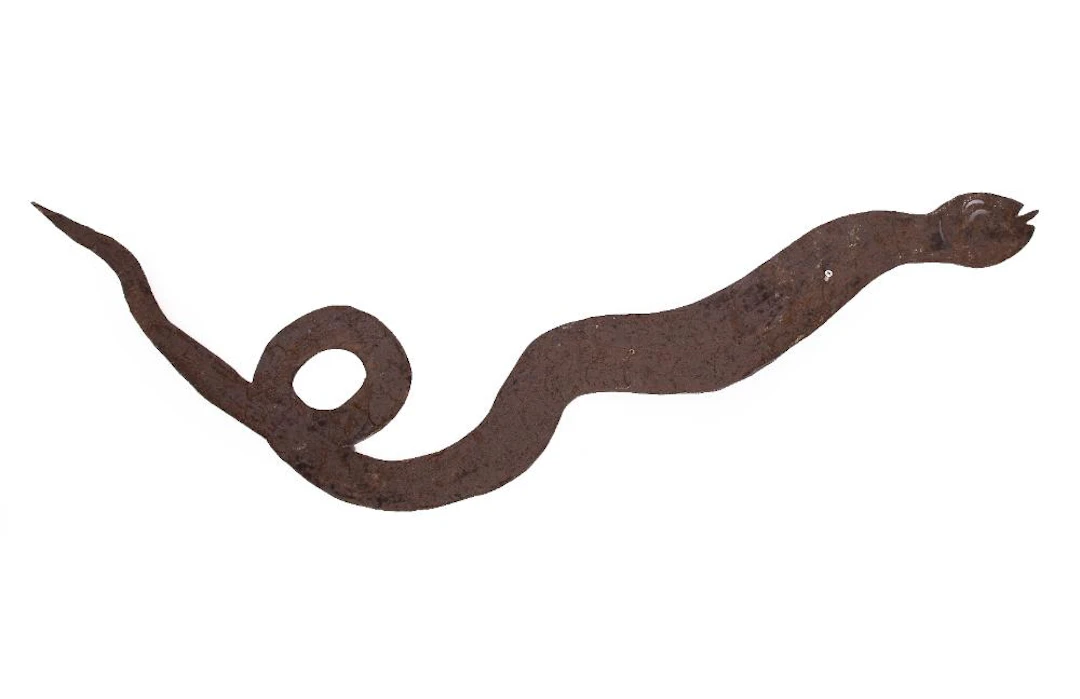 Metal Serpent Silhouette