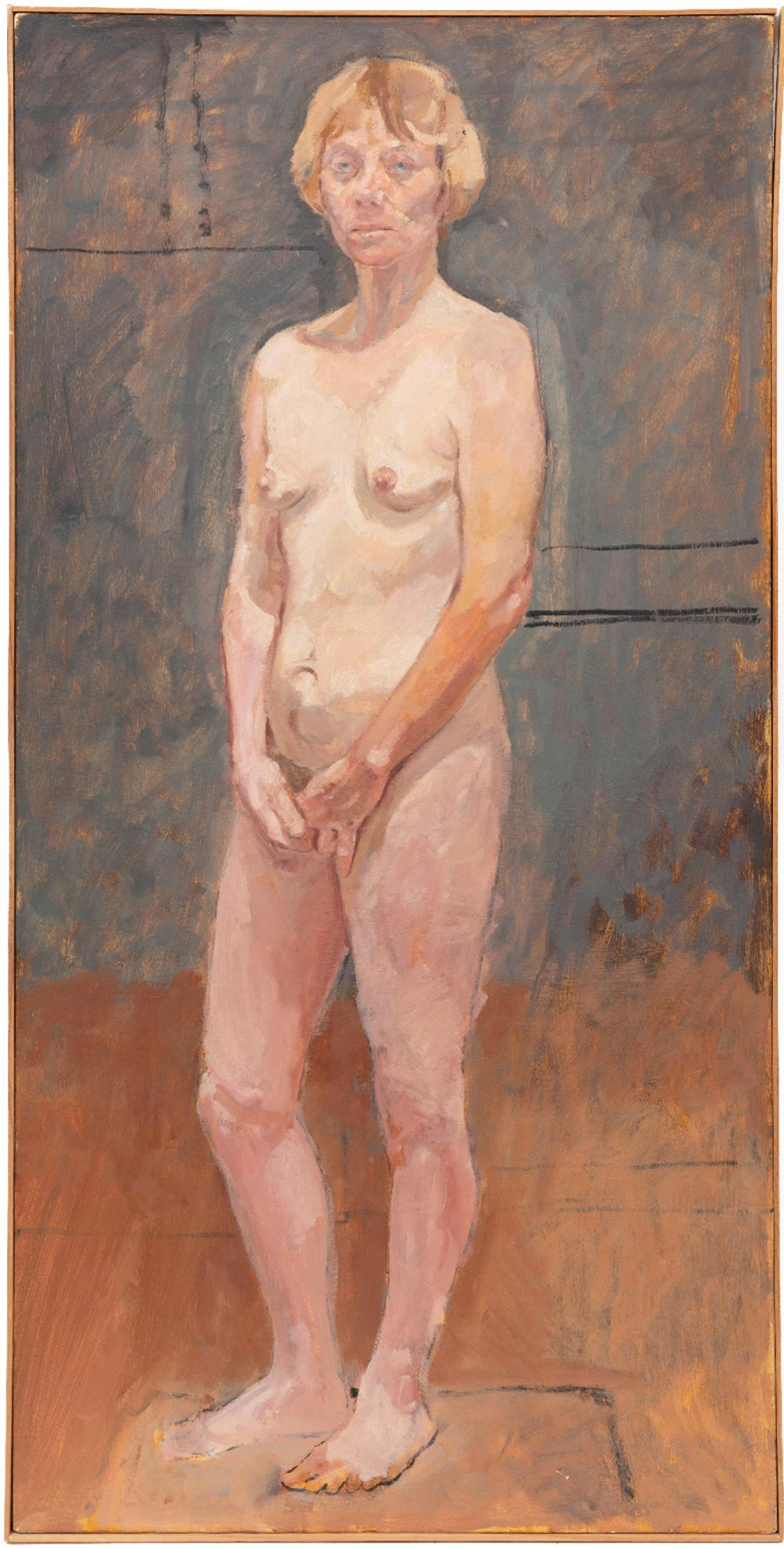 Jean Seidenberg, Standing Woman, 1990, oil on canvas