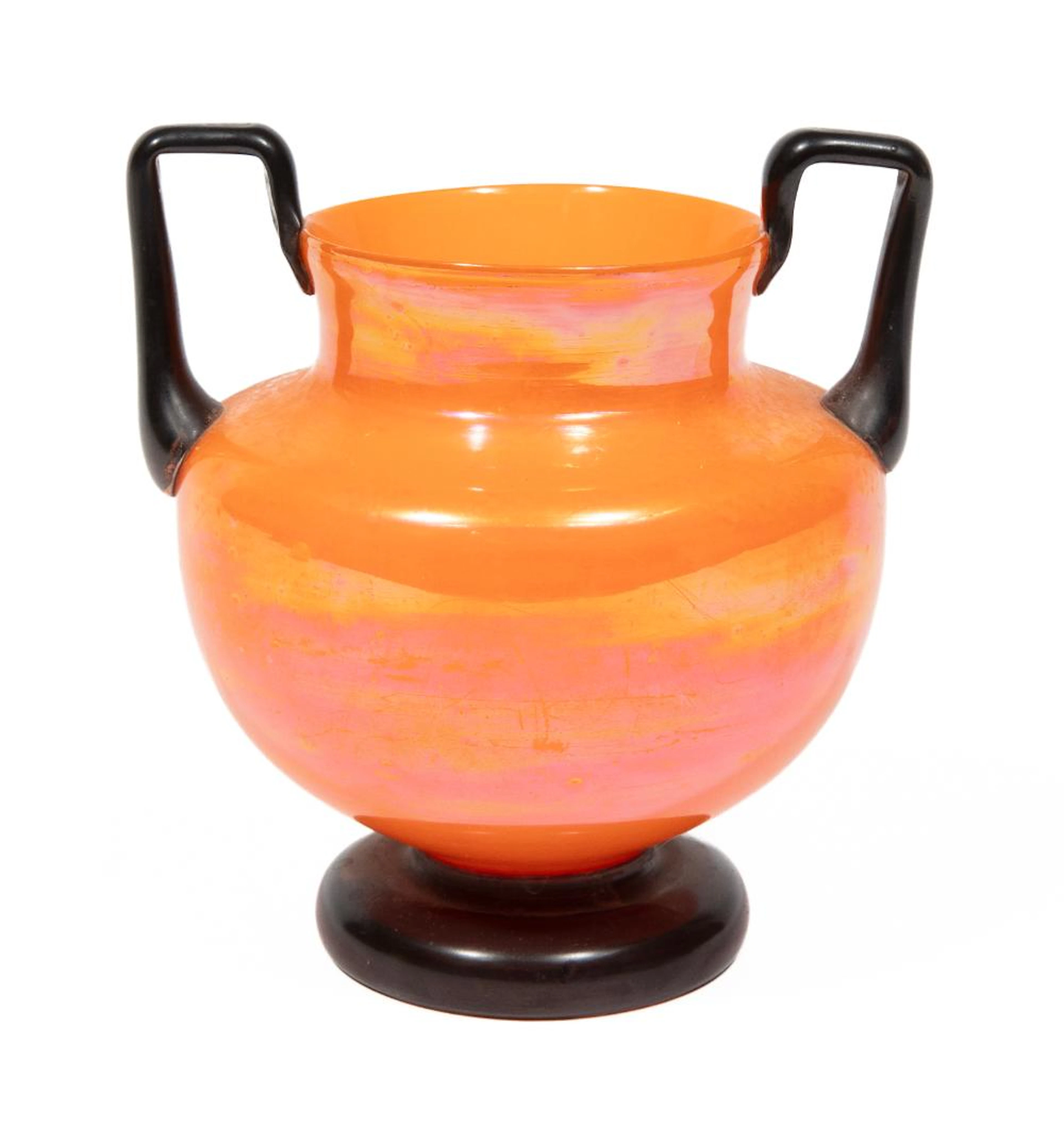 Michael Powolny-Style Glass Vase