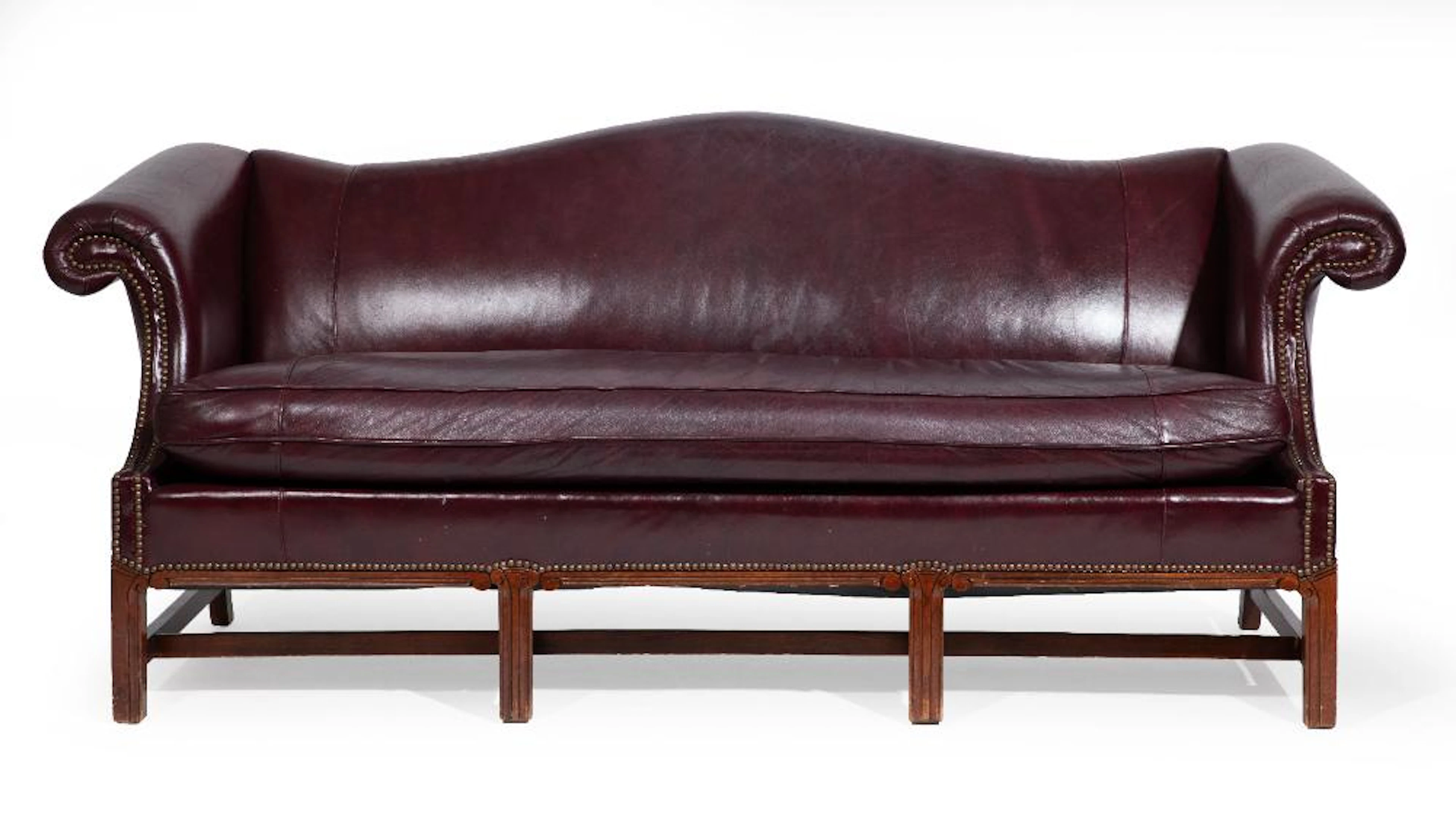 Georgian-Style Camelback Sofa