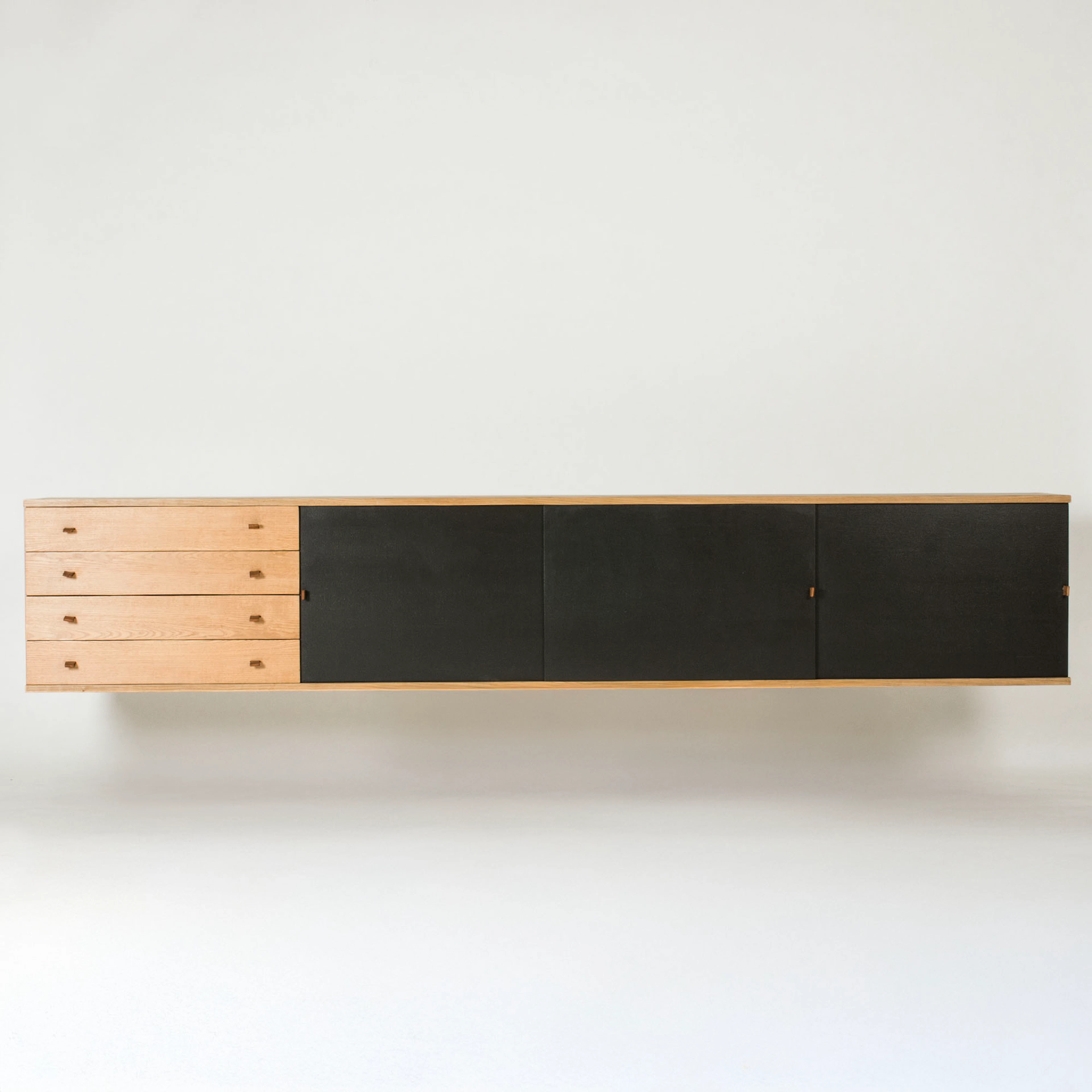 Wall mounted sideboard by Harbo Sølvsten