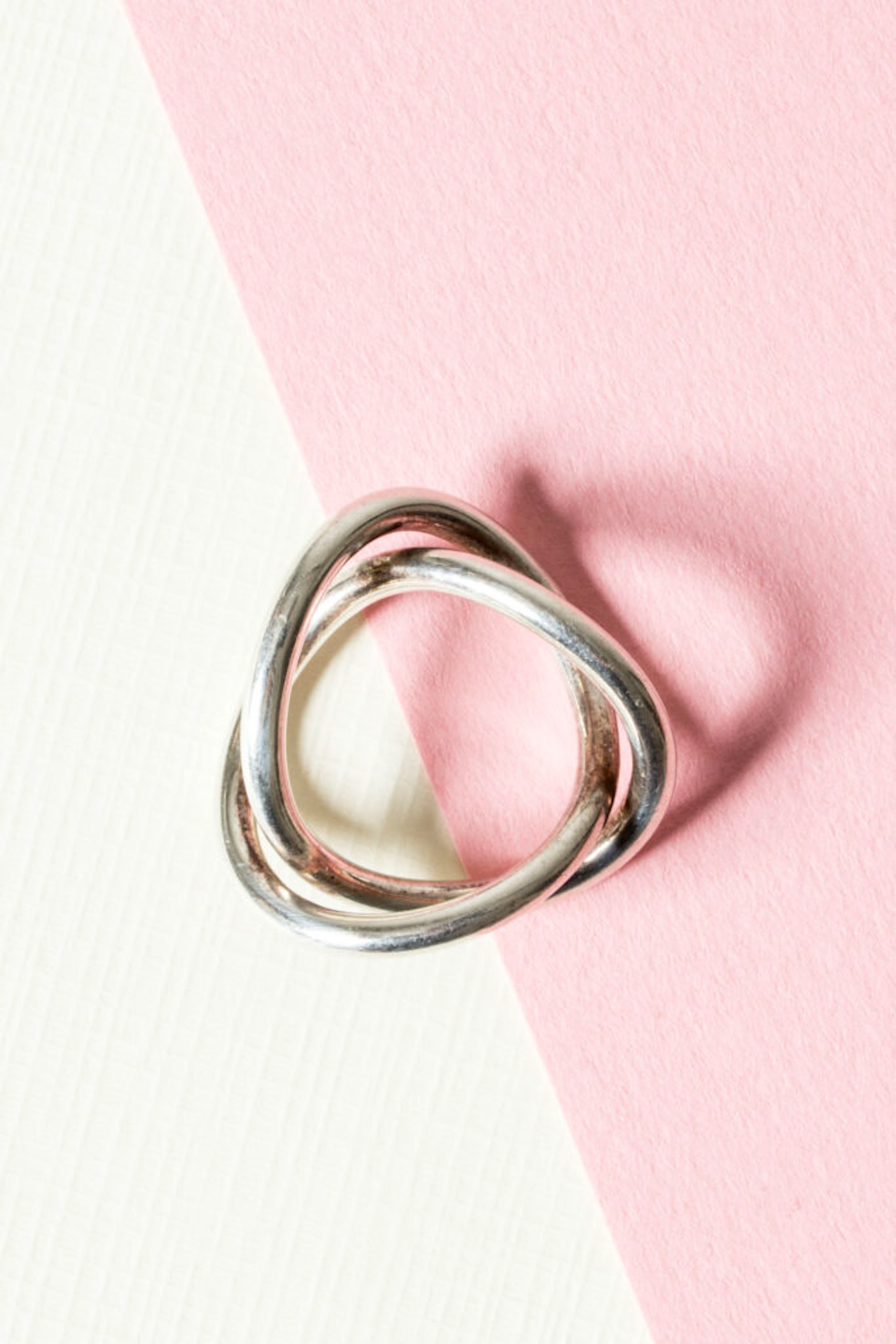 Silver ring #554 by Allan Scharff