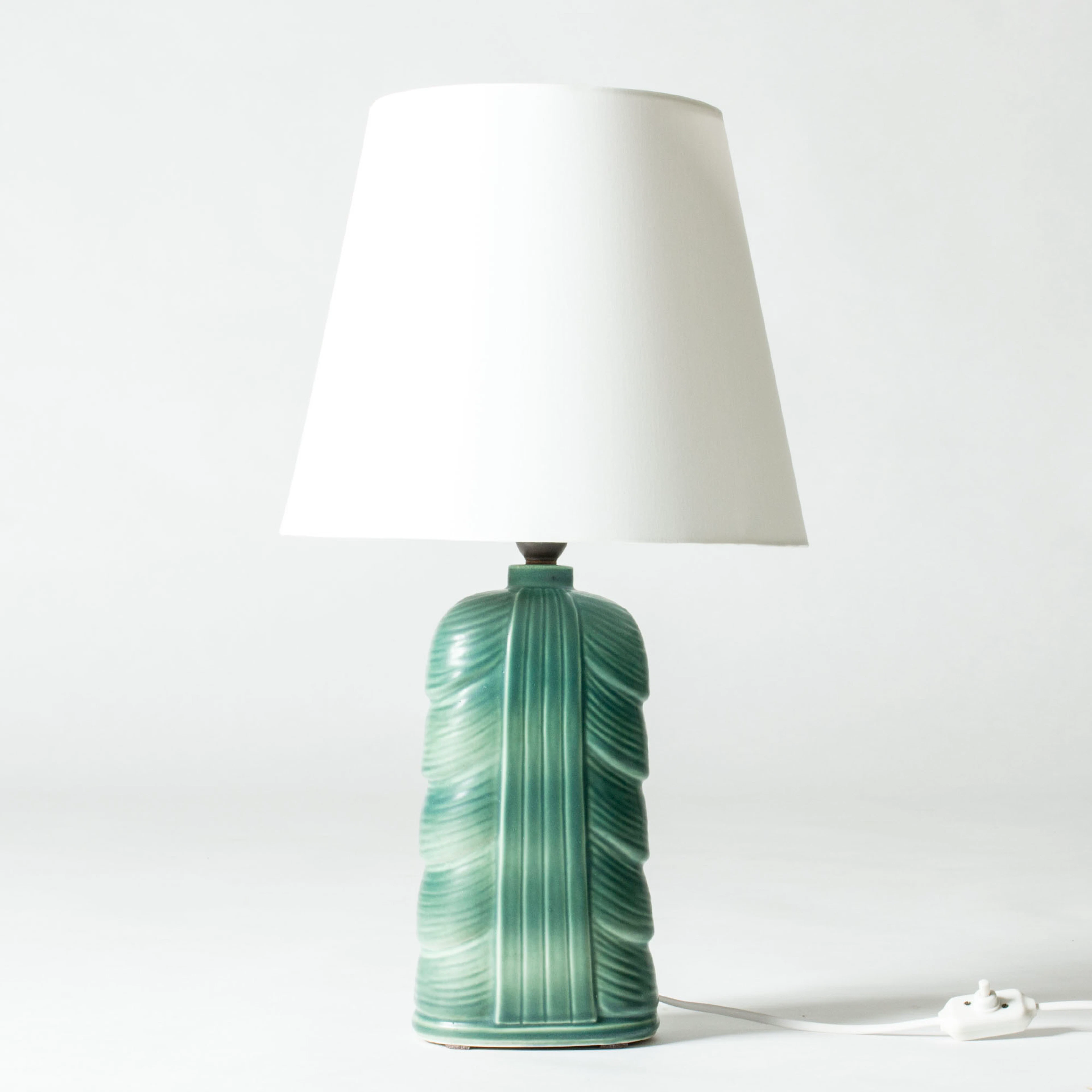 Midcentury Stoneware table lamp by Gunnar Nylund