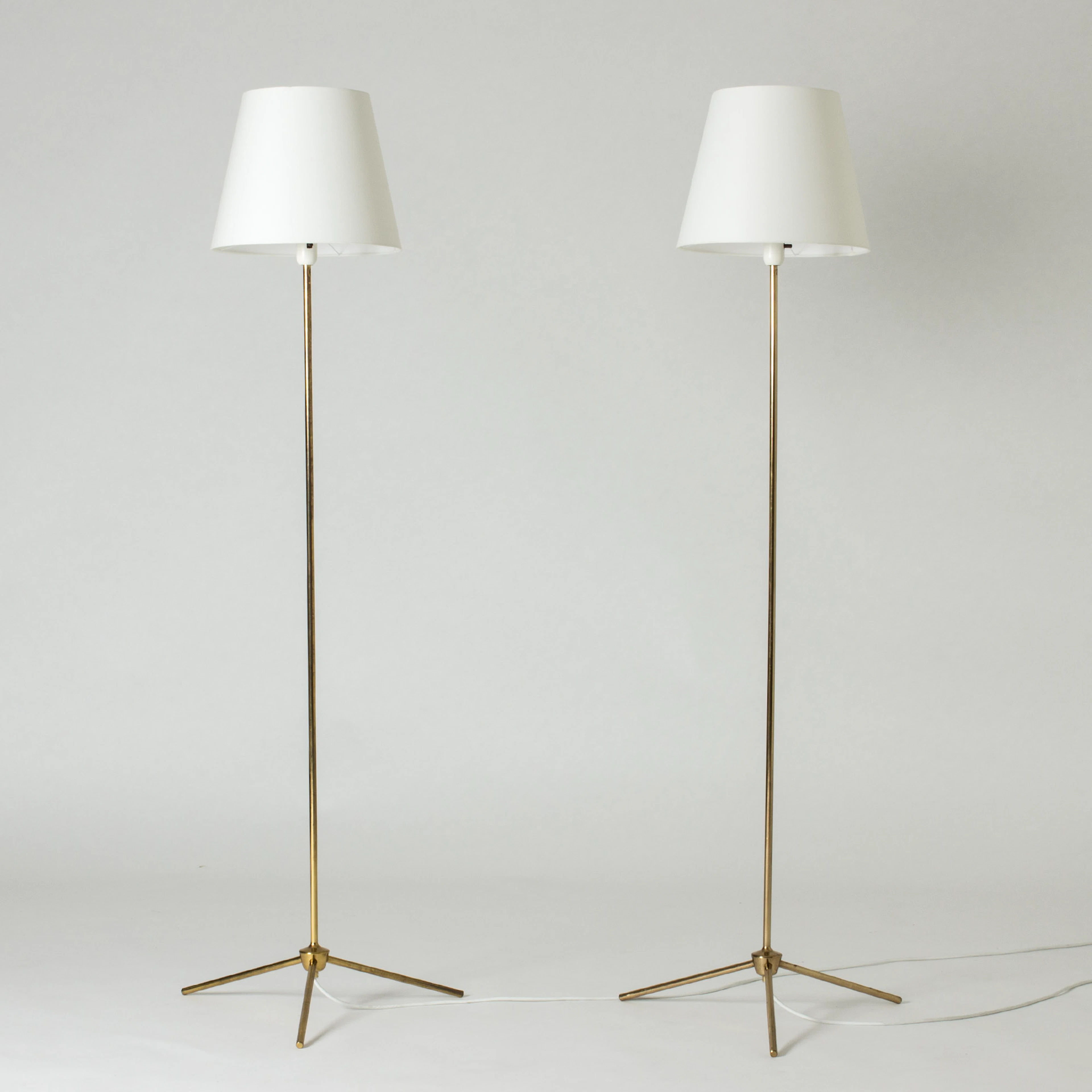 Modernist floor lamps from Bergboms