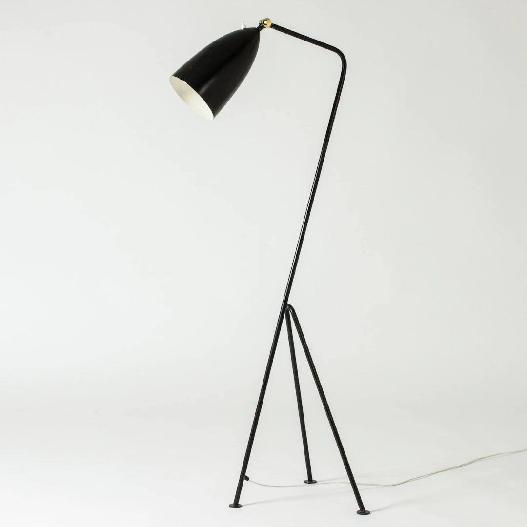 Vintage “Grasshopper” floor lamp by Greta Magnusson-Grossman