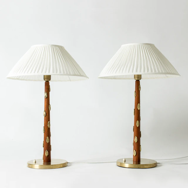 Scandinavian Modern Table lamps by Hans Bergström