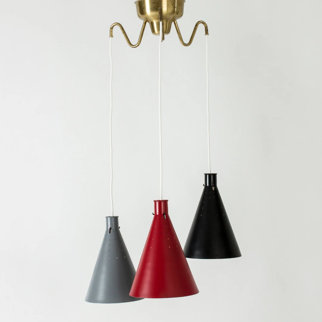 Scandinavian Modern ceiling lamp by Alf Svensson