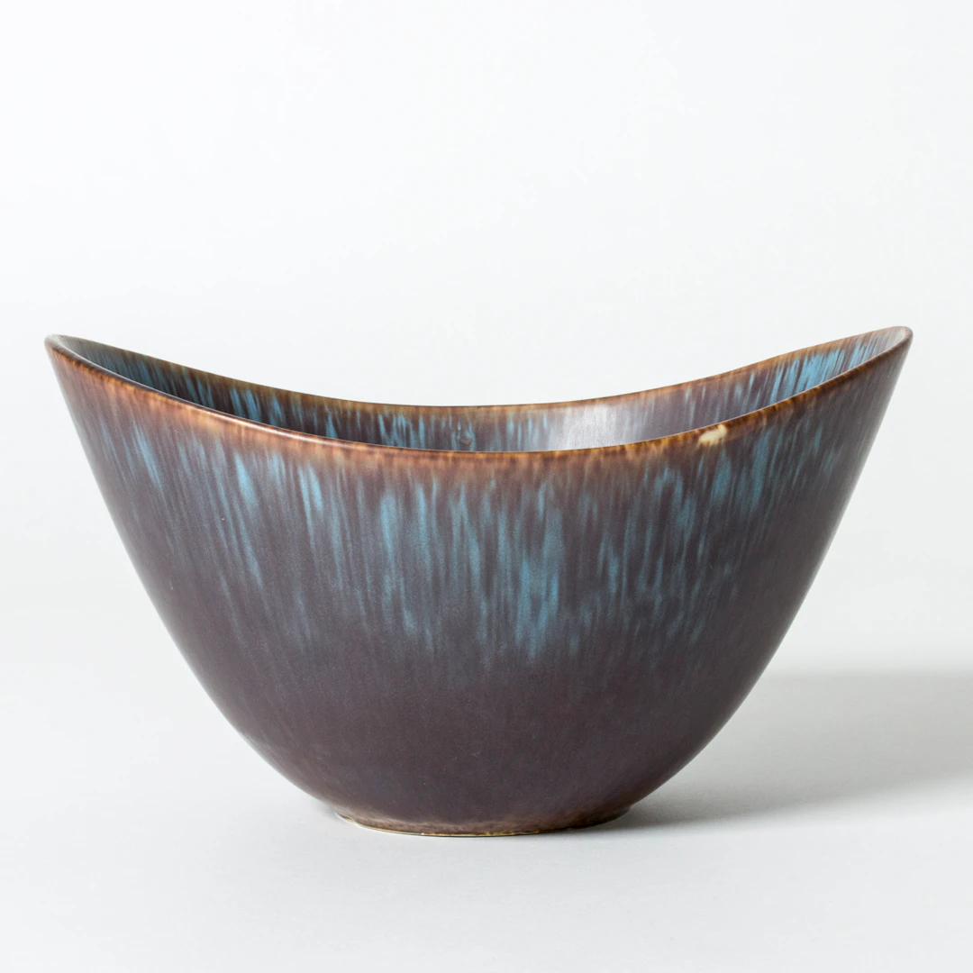 Stoneware bowl by Gunnar Nylund