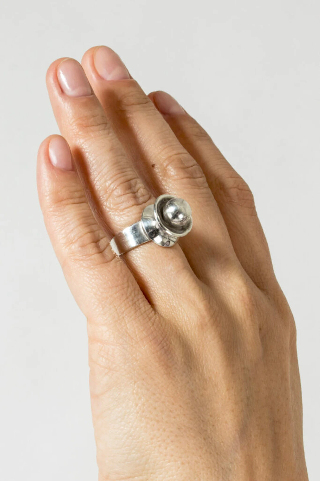 Silver ring from Erik Granit