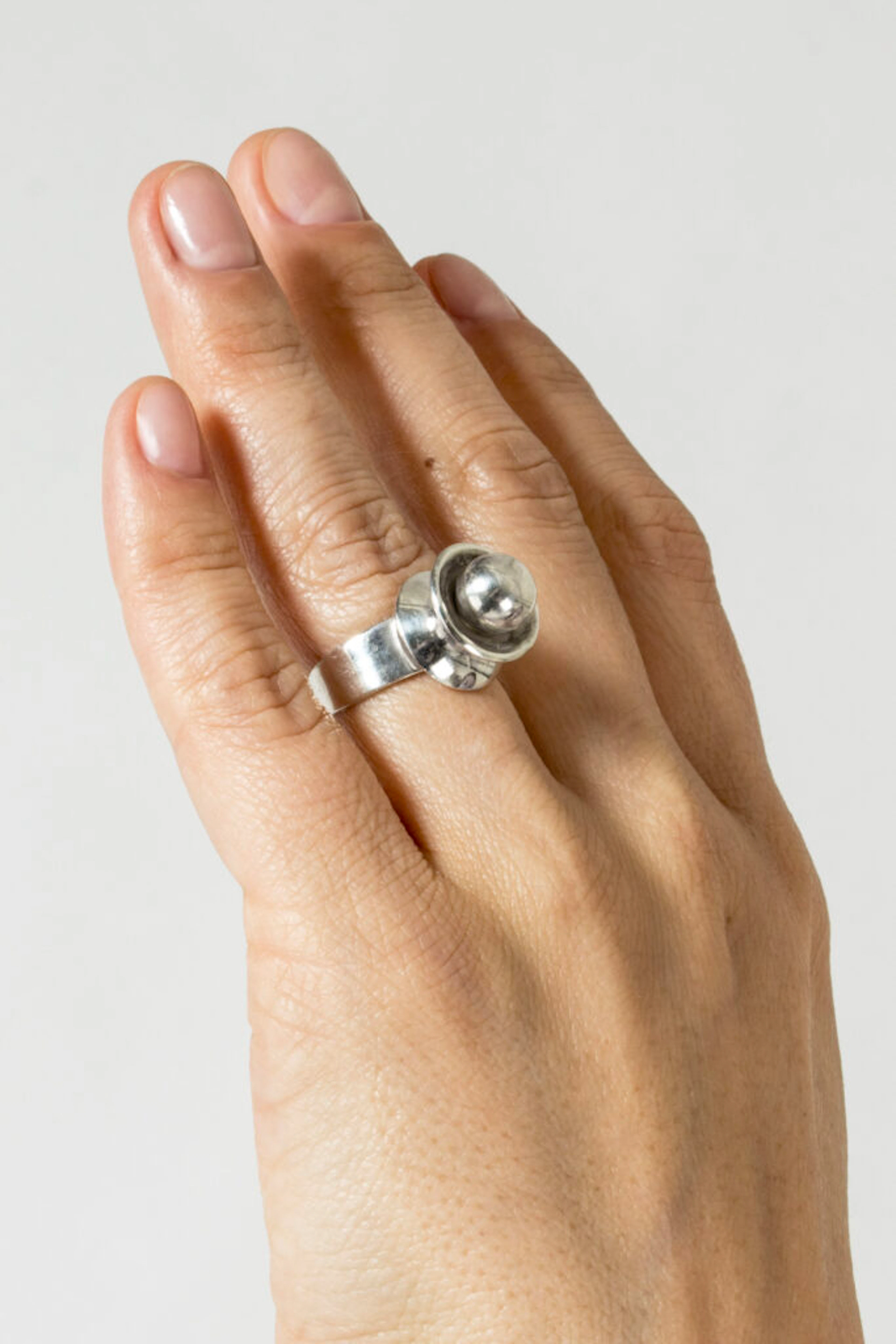 Silver ring from Erik Granit