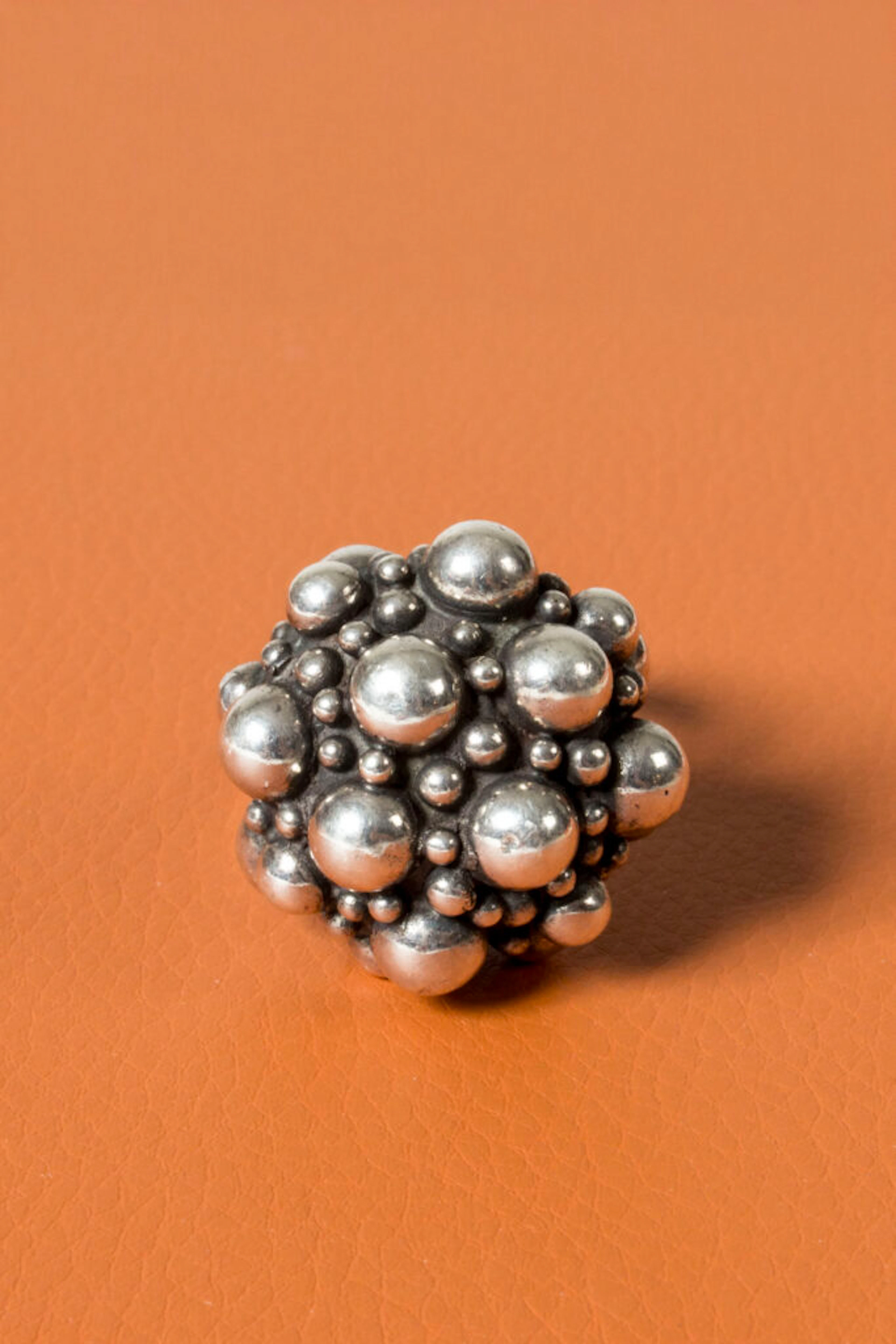 Midcentury Silver Ring by Liisa Vitali
