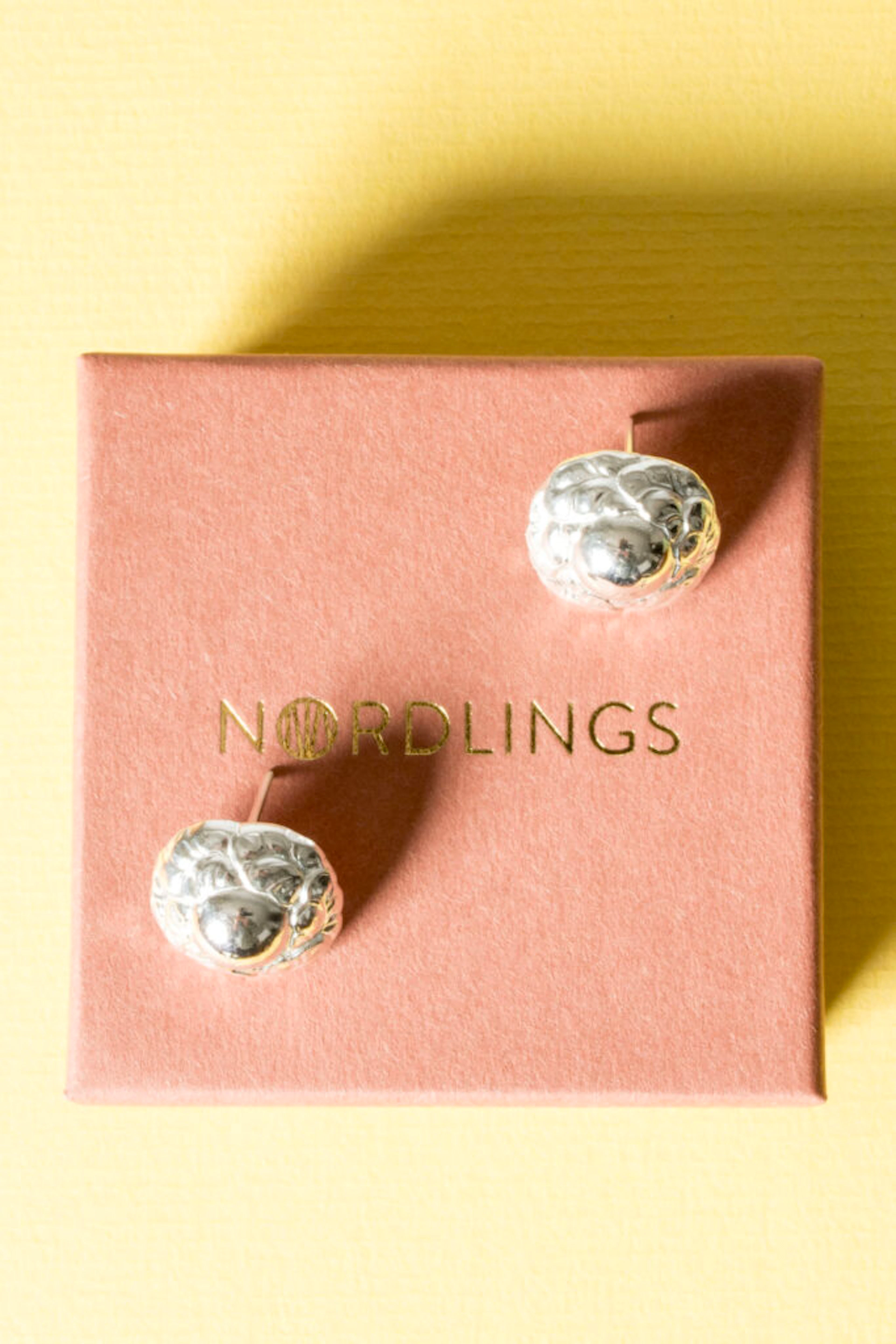 Silver earrings #74 from Georg Jensen