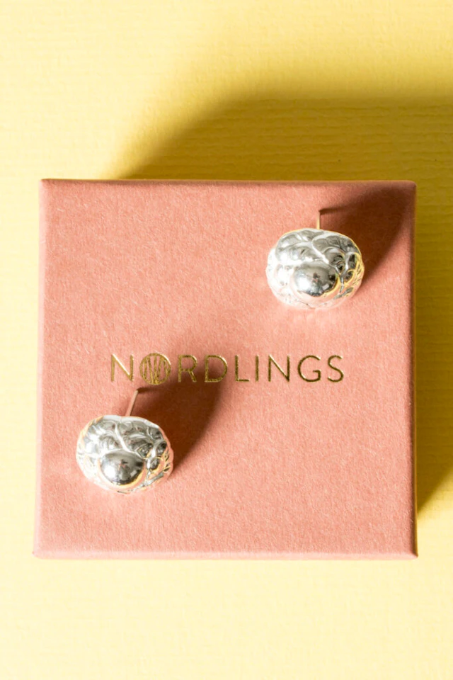 Silver earrings #74 from Georg Jensen