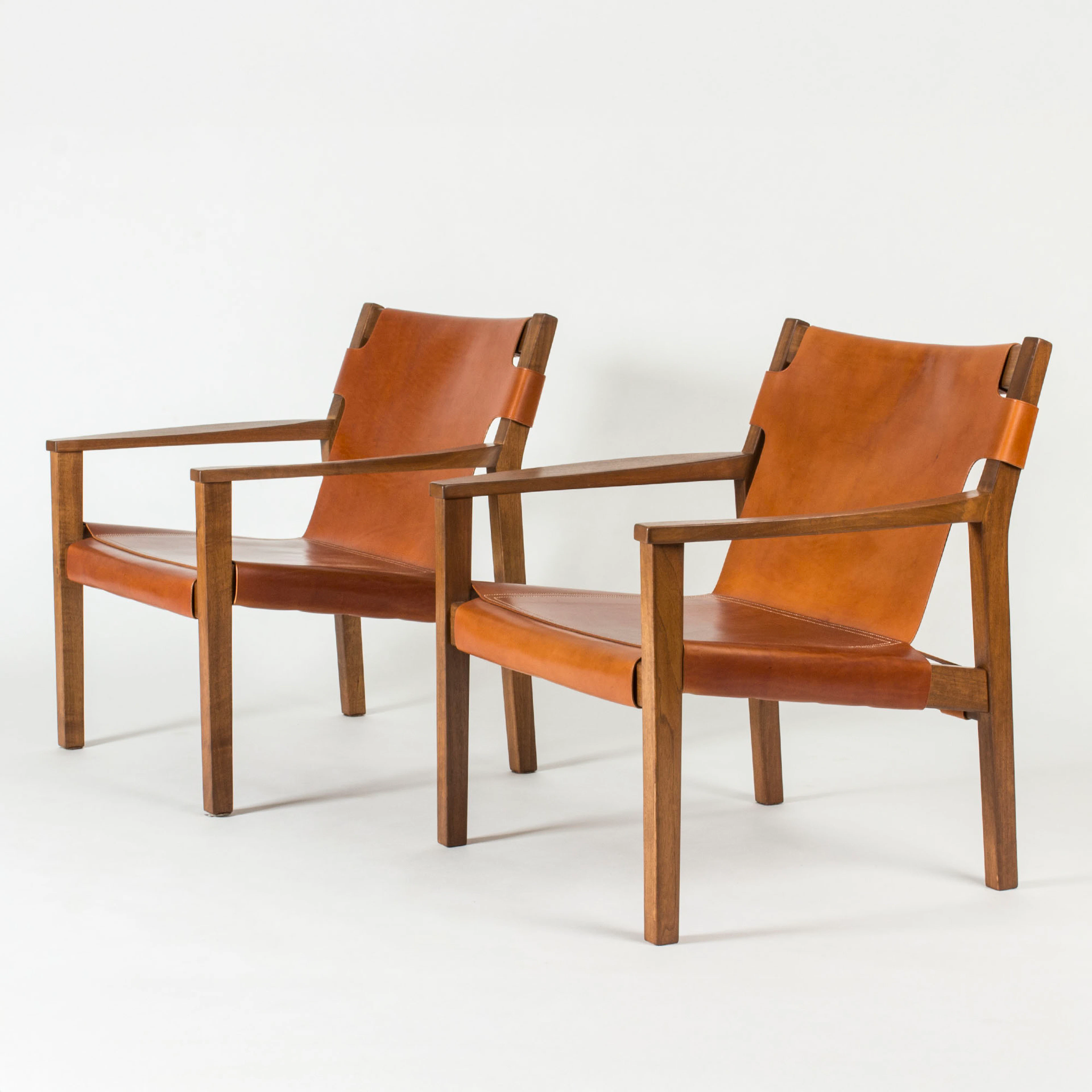 Modernist Lounge chairs by Carl-Axel Acking