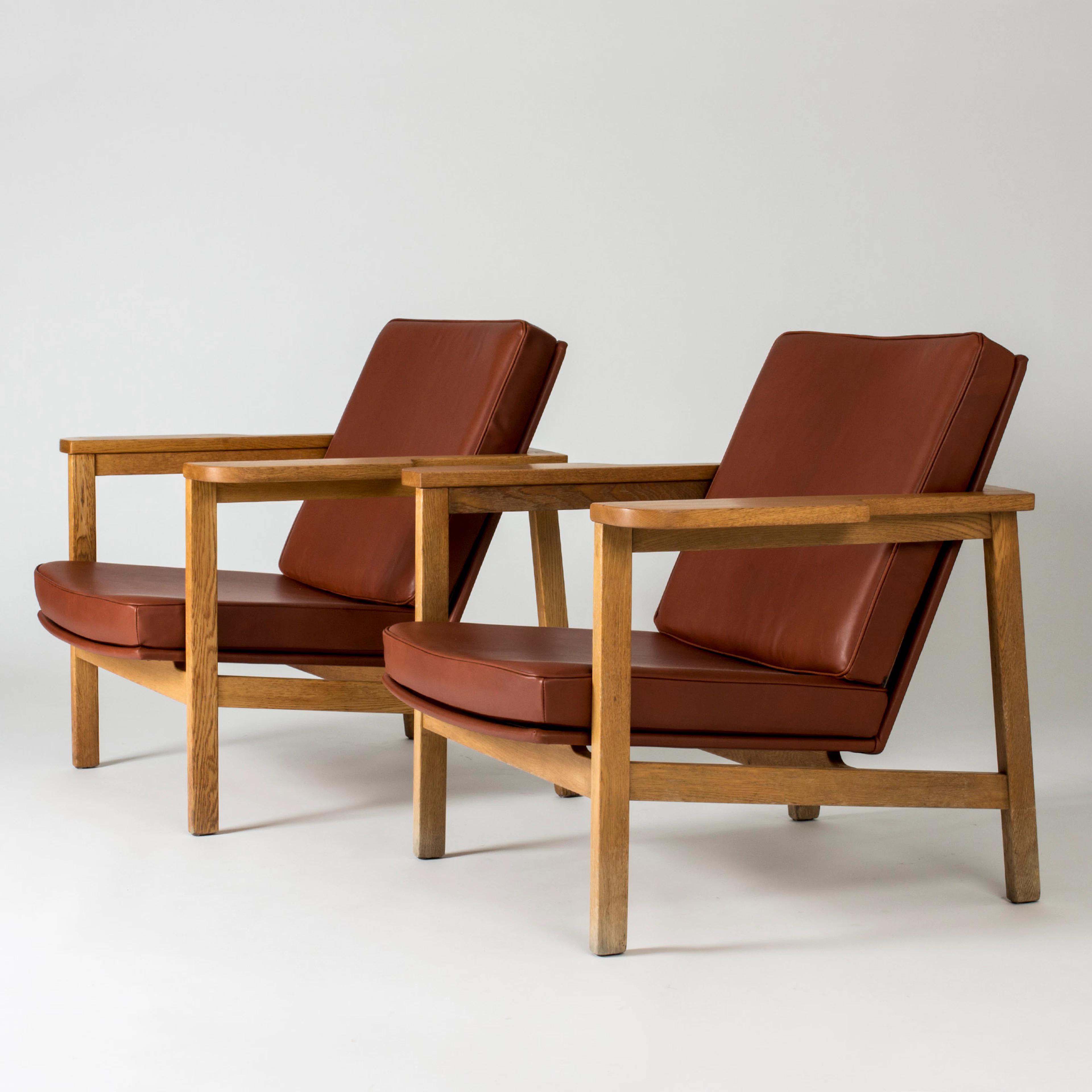 Pair of lounge chairs by Carl-Axel Acking