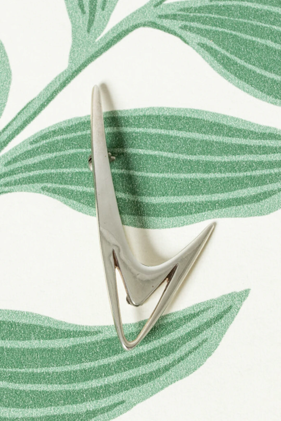 Vintage silver brooch by Poul Warmind