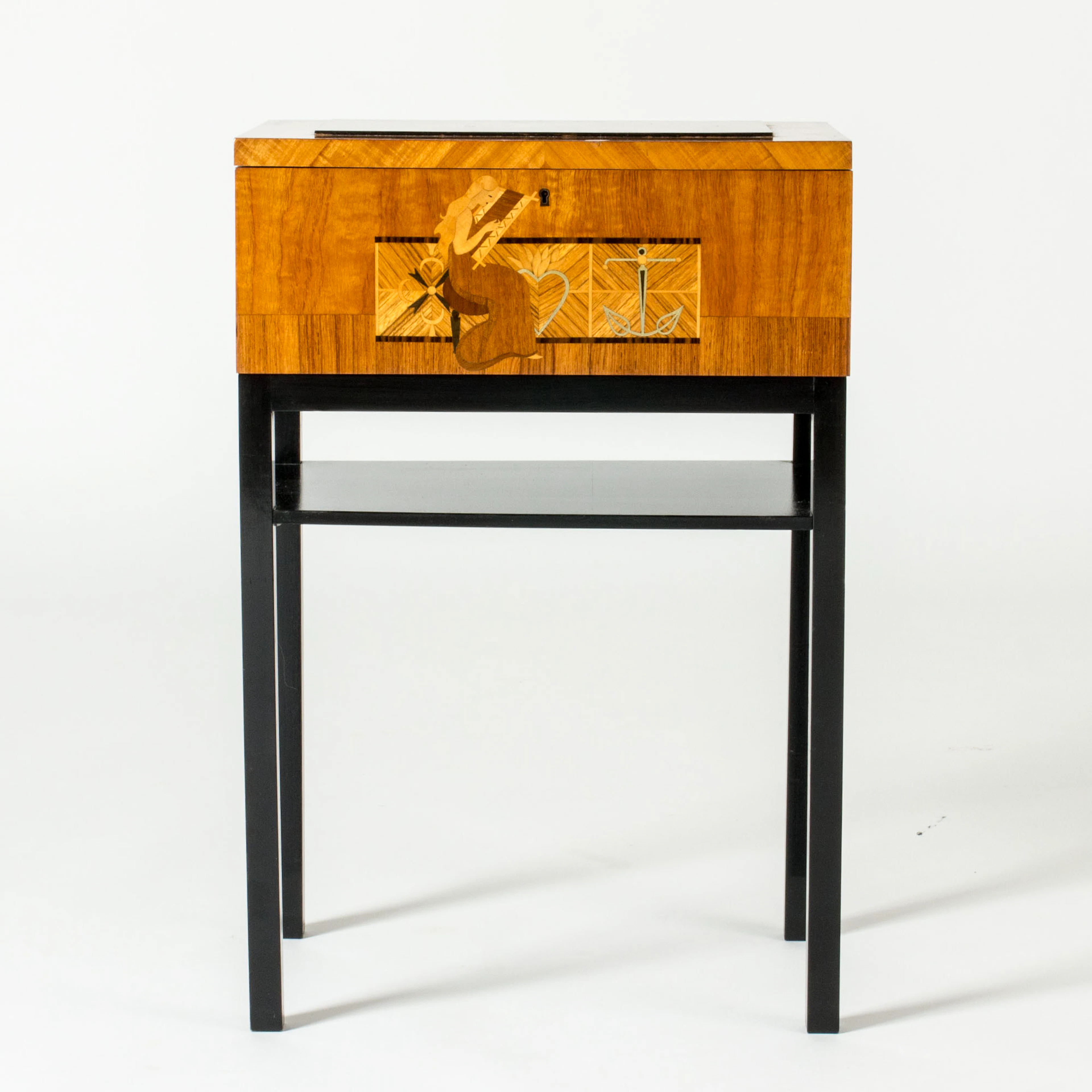 Midcentury sewing table by Birger Ekman
