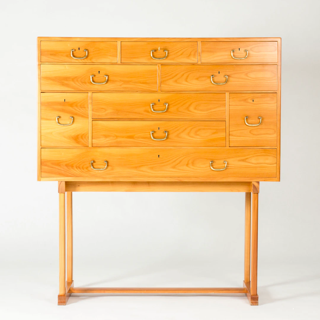 Modernist Elm Cabinet piece by Josef Frank