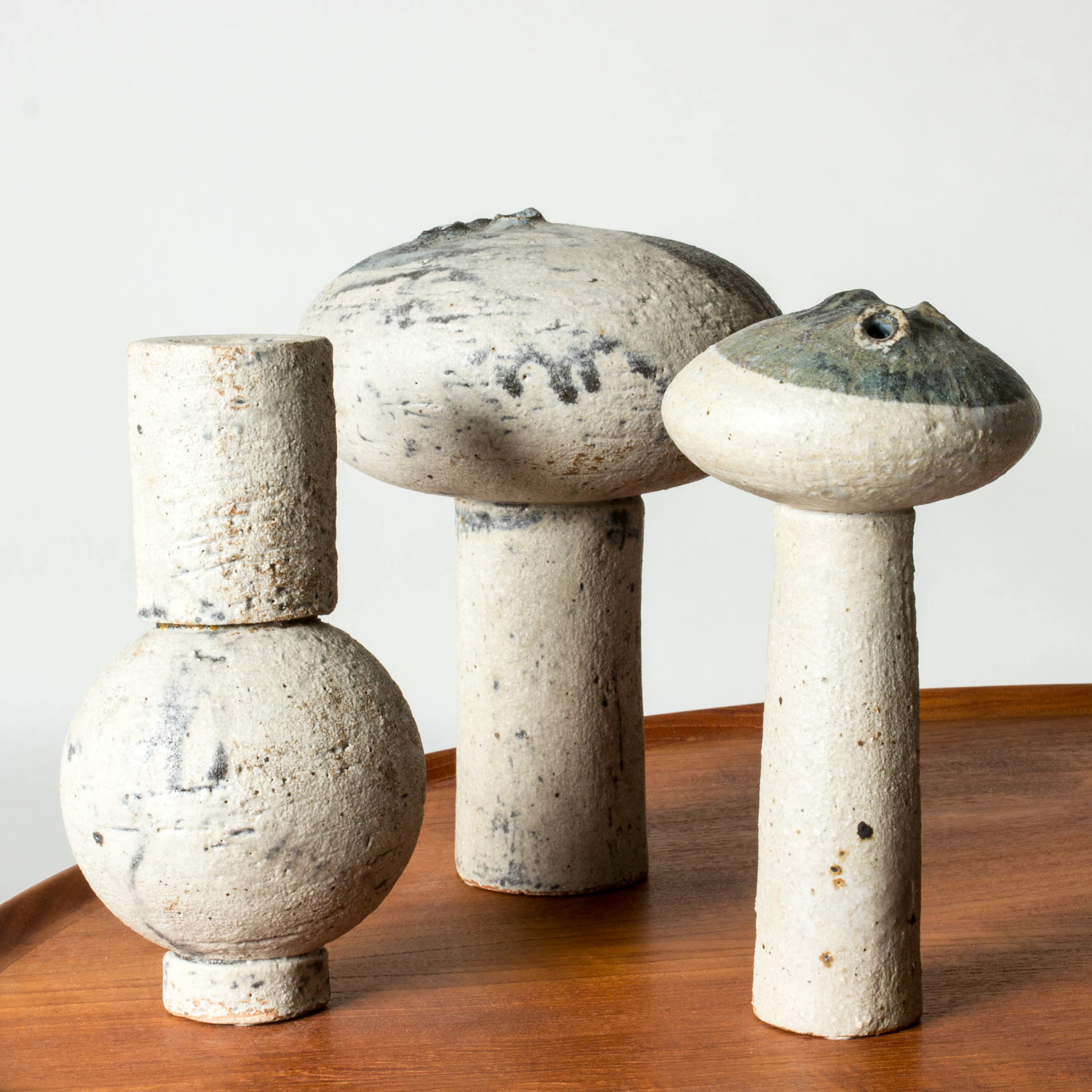 Stoneware sculptures