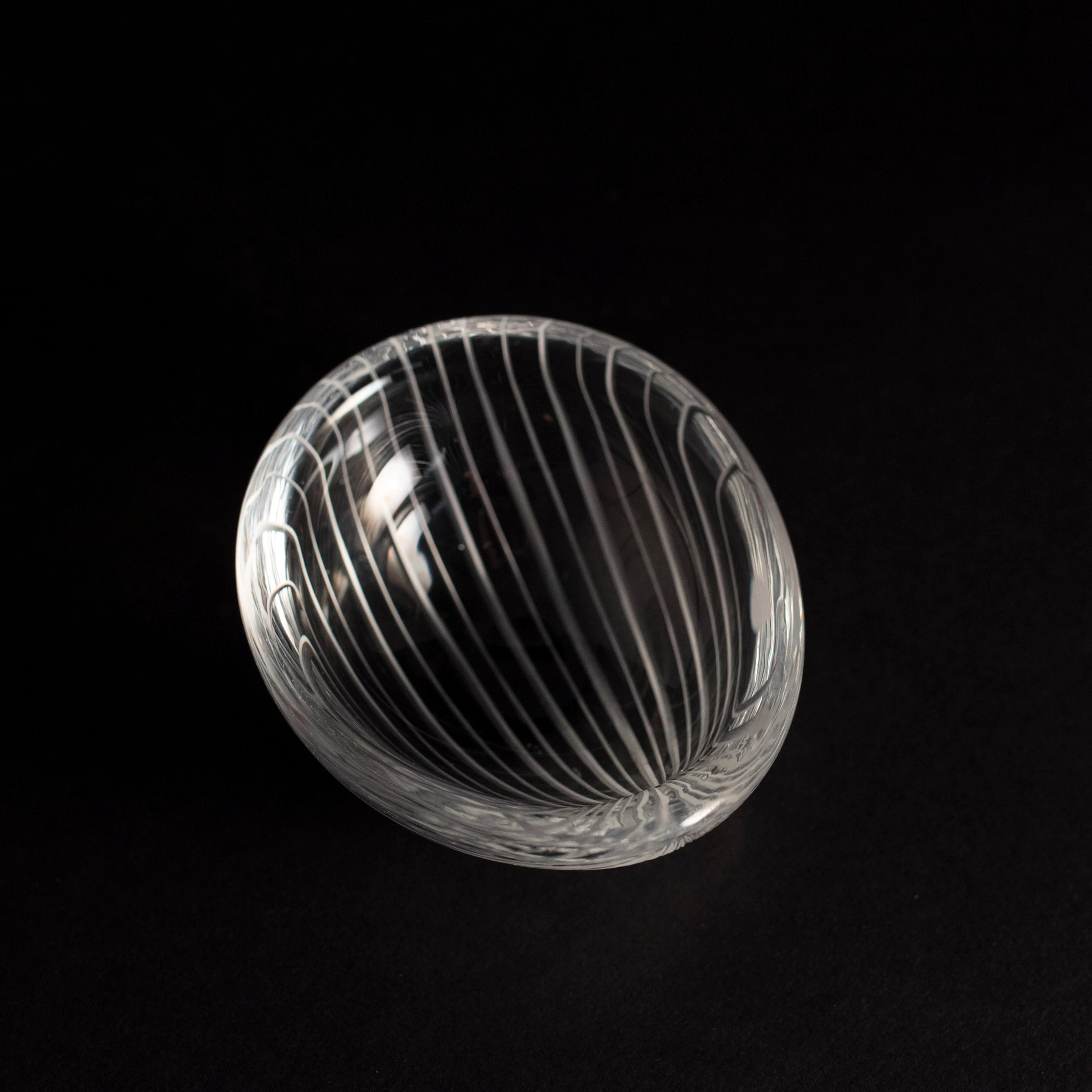 Glass “Kantarelli” bowl by Tapio Wirkkala