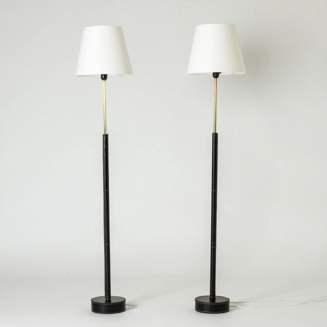 Midcentury floor lamps from Bergboms