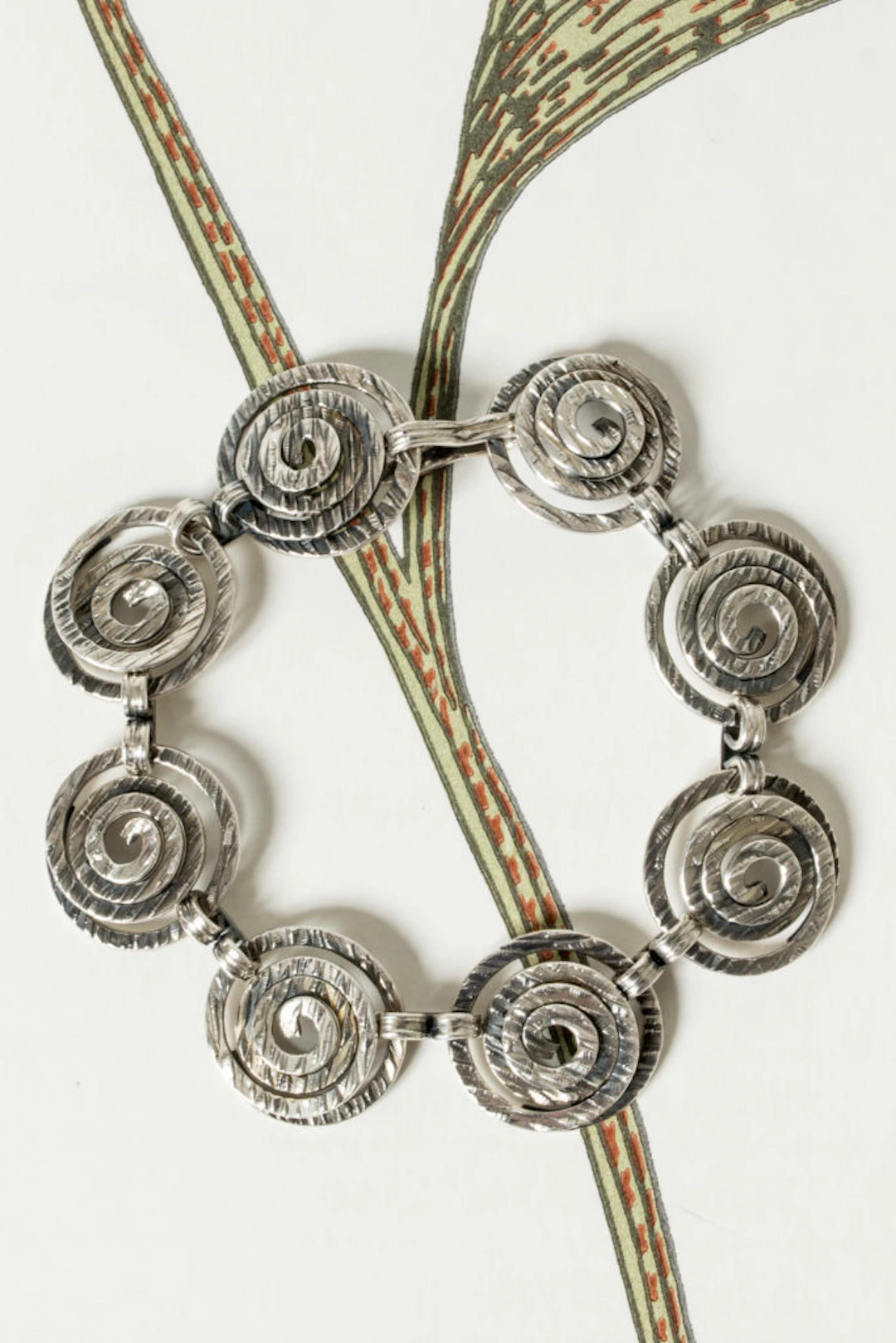 Vintage silver bracelet by Elis Kauppi