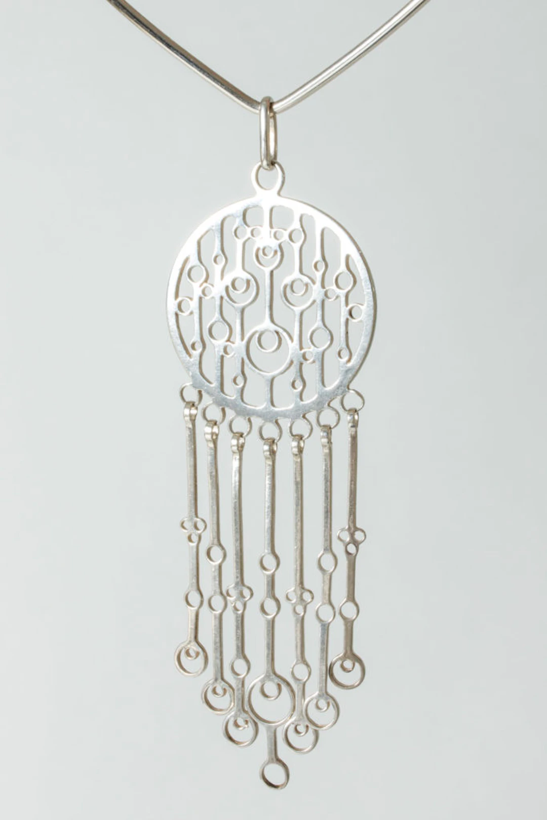 Modernist Scandinavian neckring by Marianne Berg