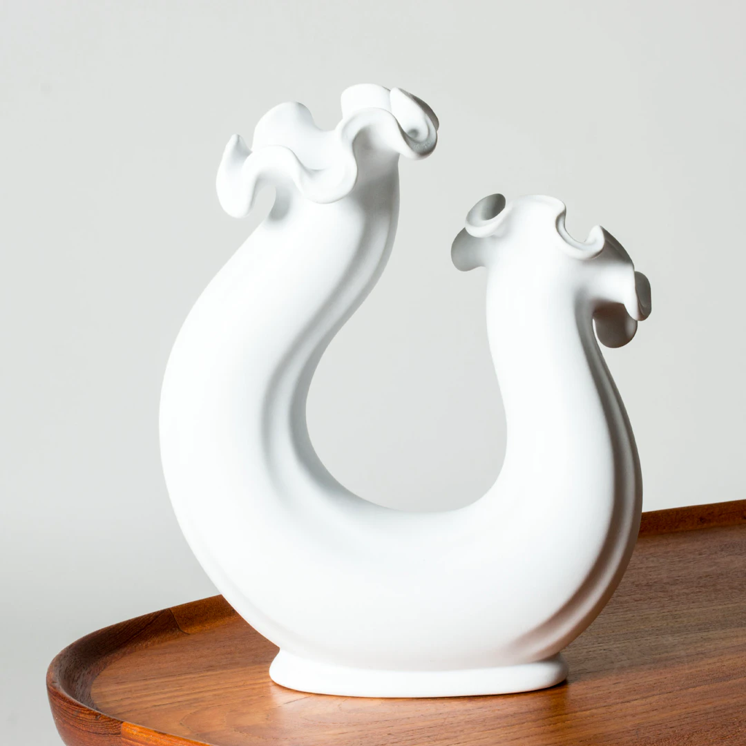 Stoneware “Våga” Vase by Wilhelm Kåge