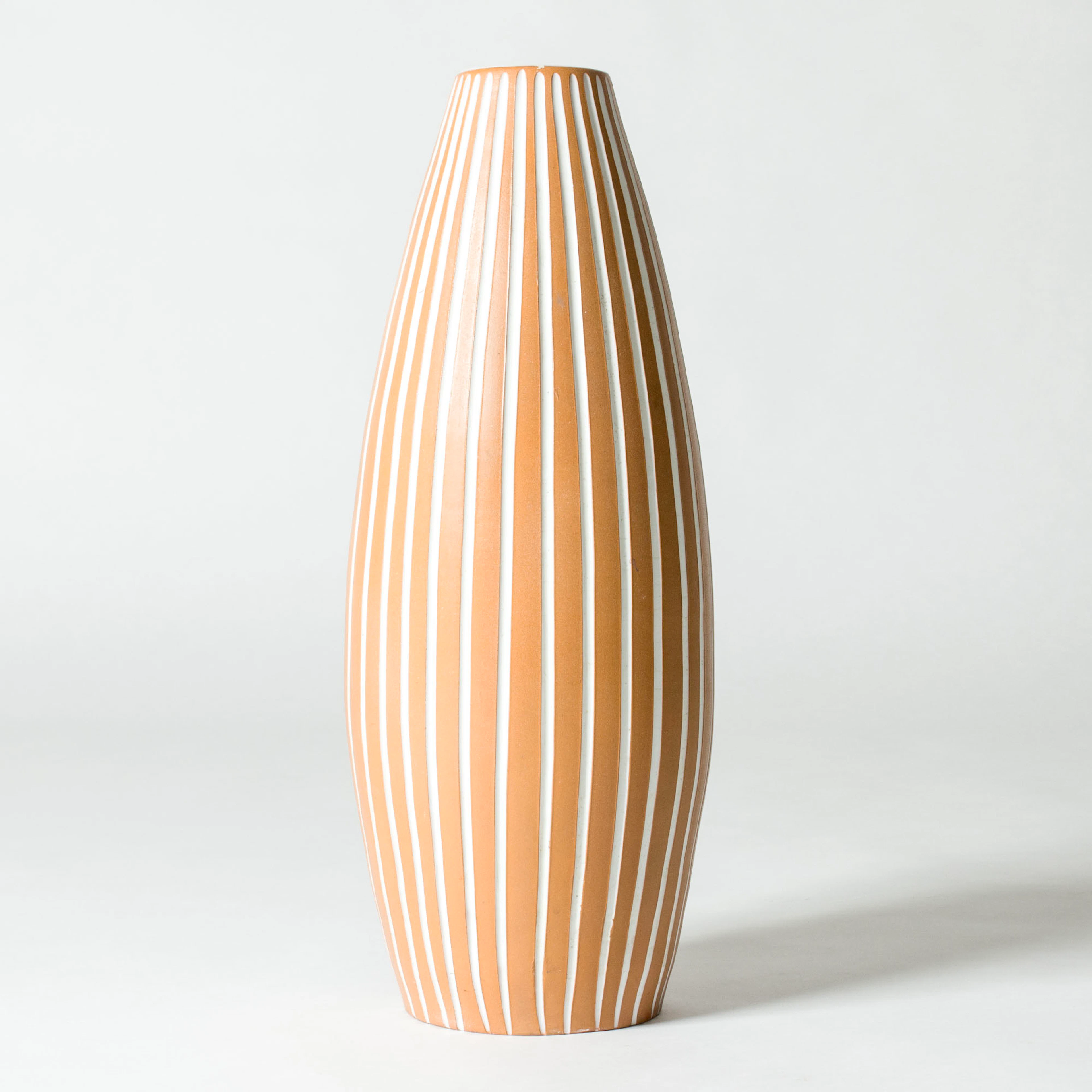 Earthenware “Inka” floor vase by Ingrid Atterberg