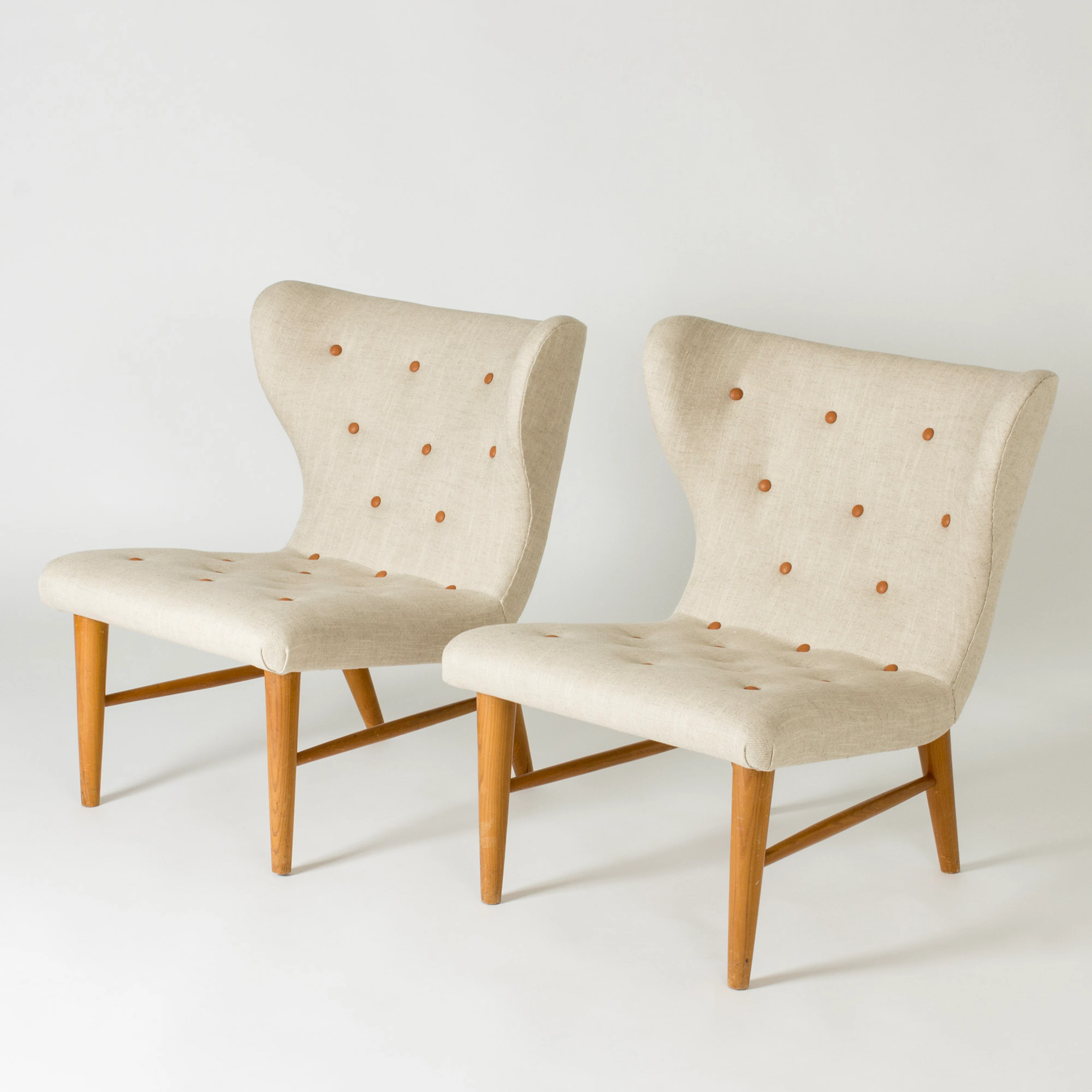 Modernist lounge chairs by Erik Karlén