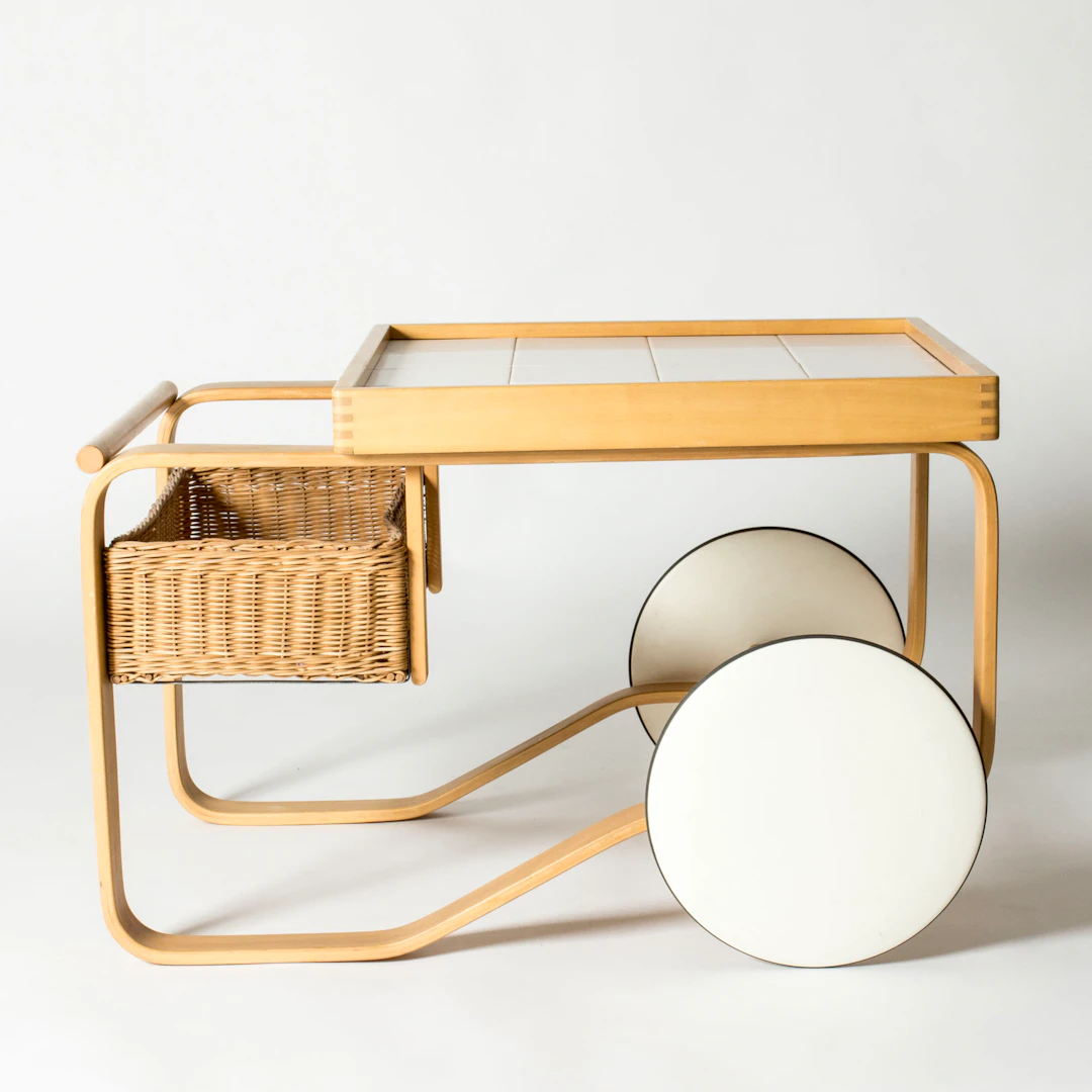 Tea Trolley #900 by Alvar Aalto