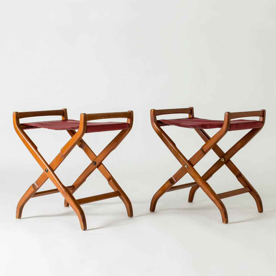 Pair of stools by David Rosén