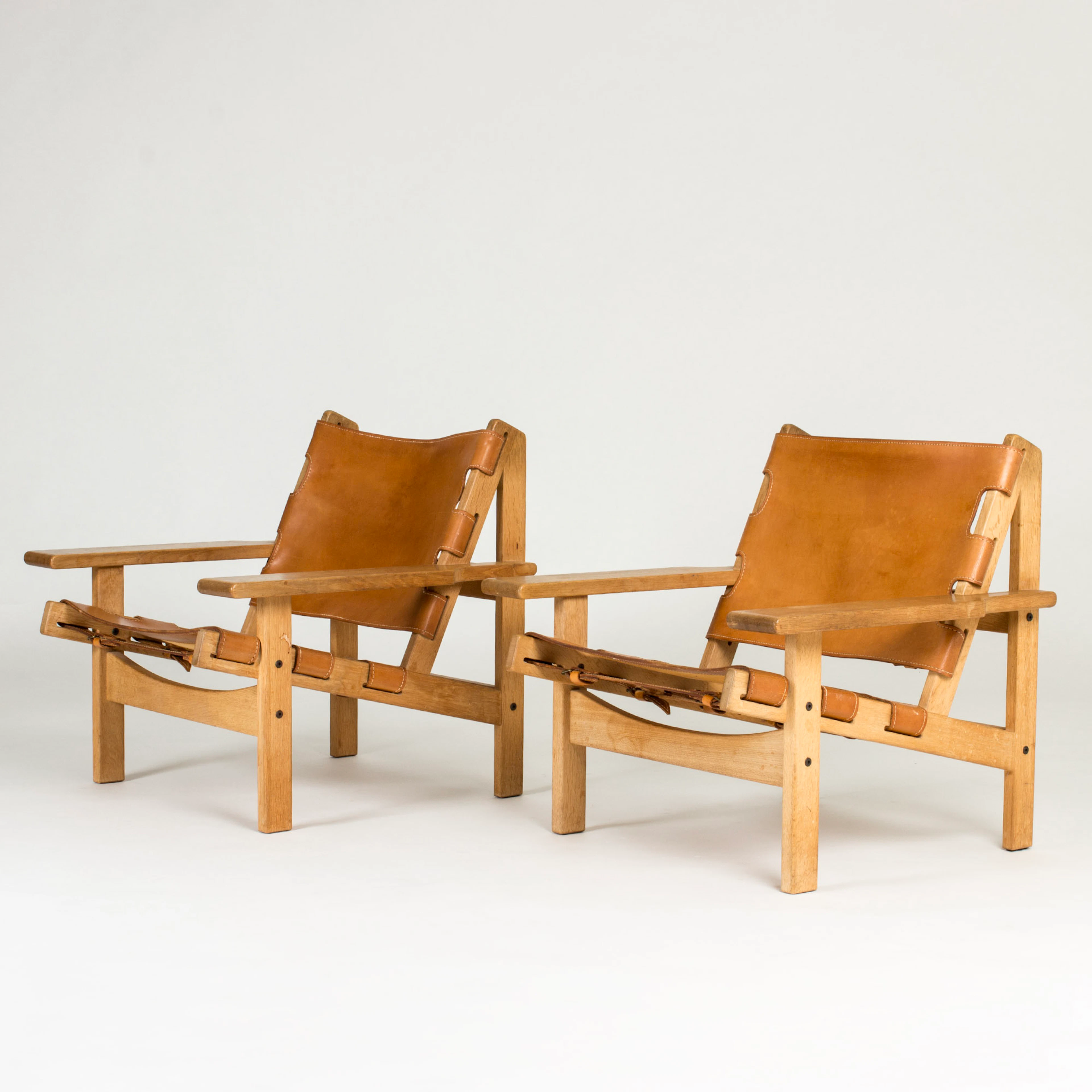Modernist hunting chairs by Kurt Østervig
