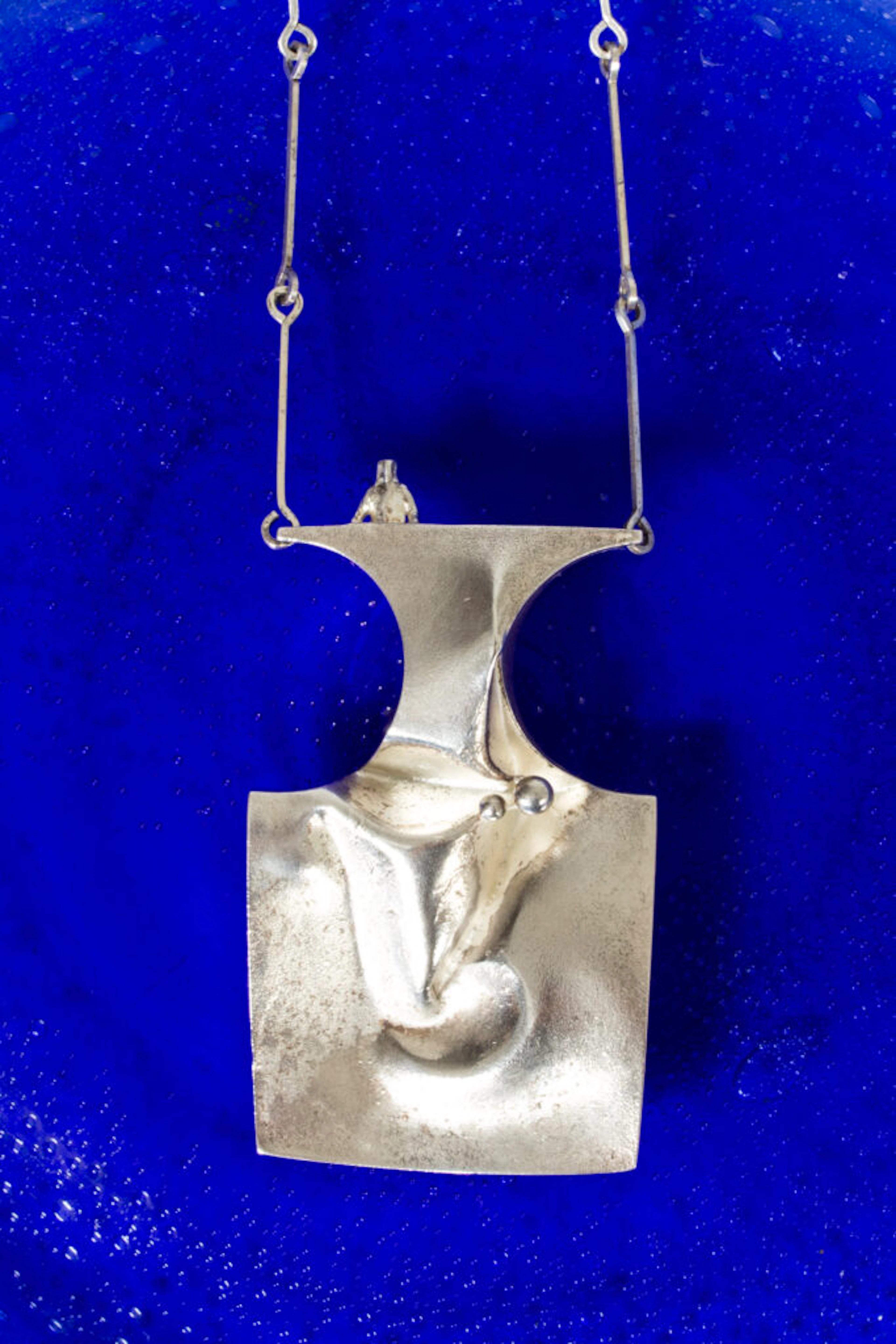 Silver “Barbarella” necklace by Björn Weckström